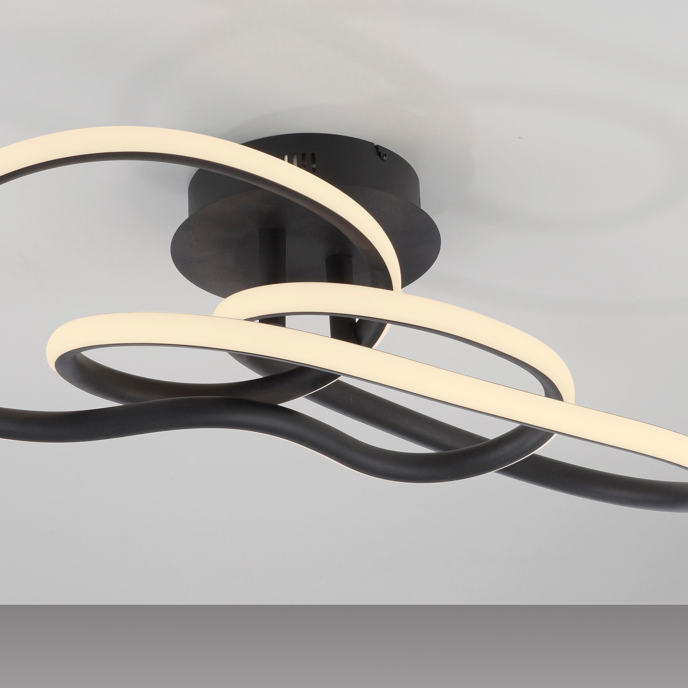 Paul Neuhaus LED Deckenleuchte »TWIST« LED-Board 1 Stk. Warmweiß Stufenlos dimmbar über Lichtschalter, Memoryfunktion