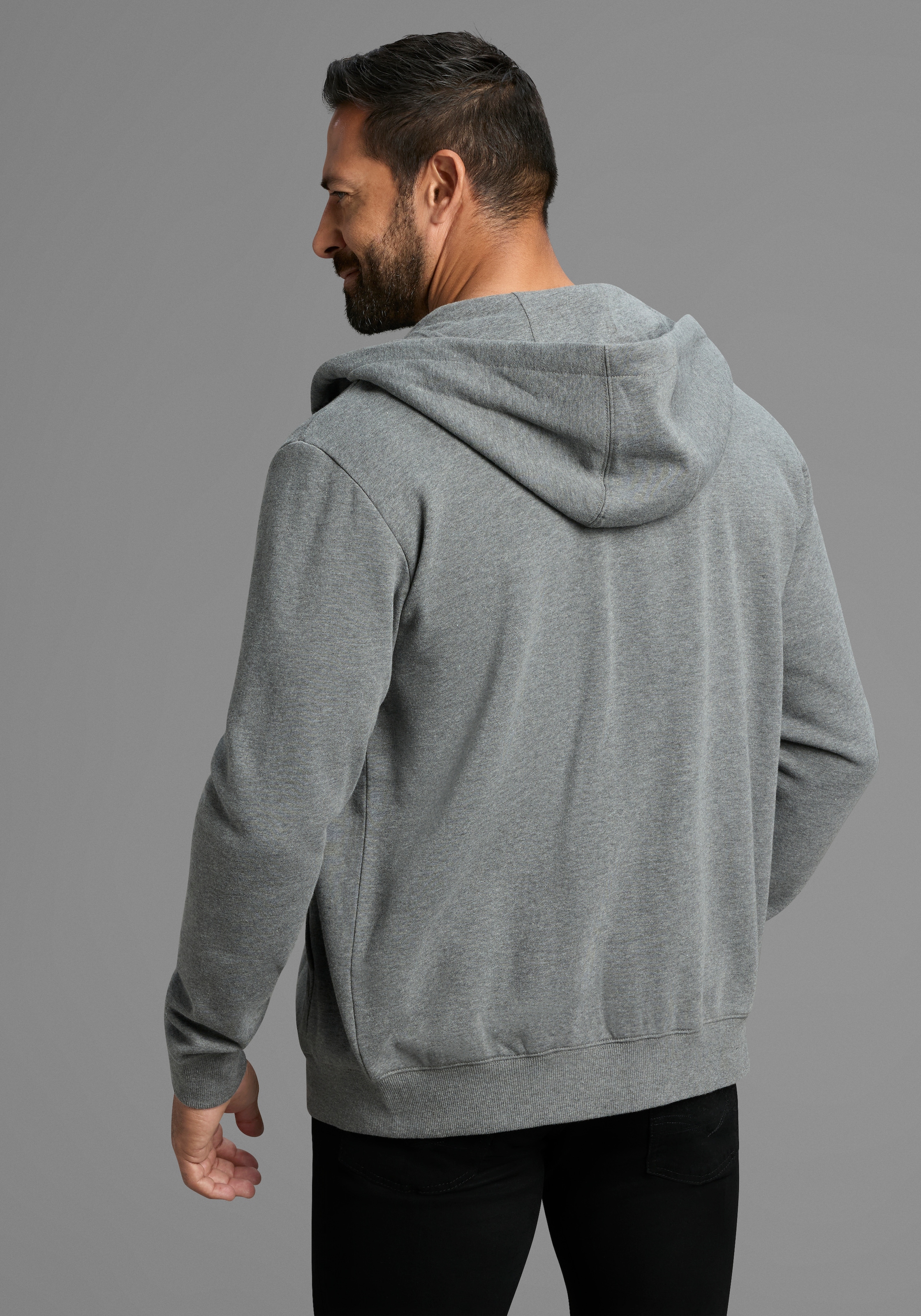 Man's World Kapuzensweatjacke, mit Taschen