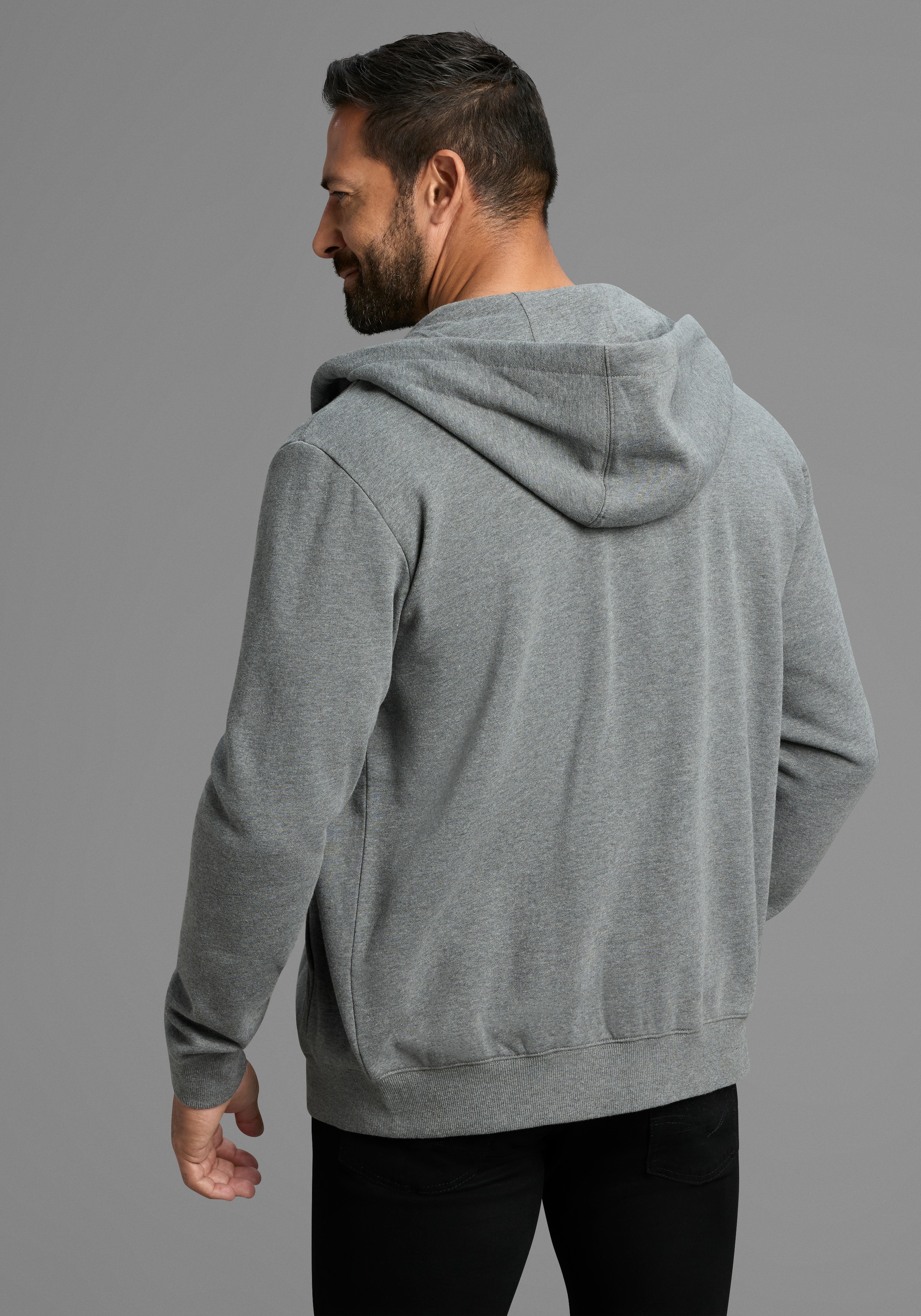 Mans World Kapuzensweatjacke, mit Taschen günstig online kaufen