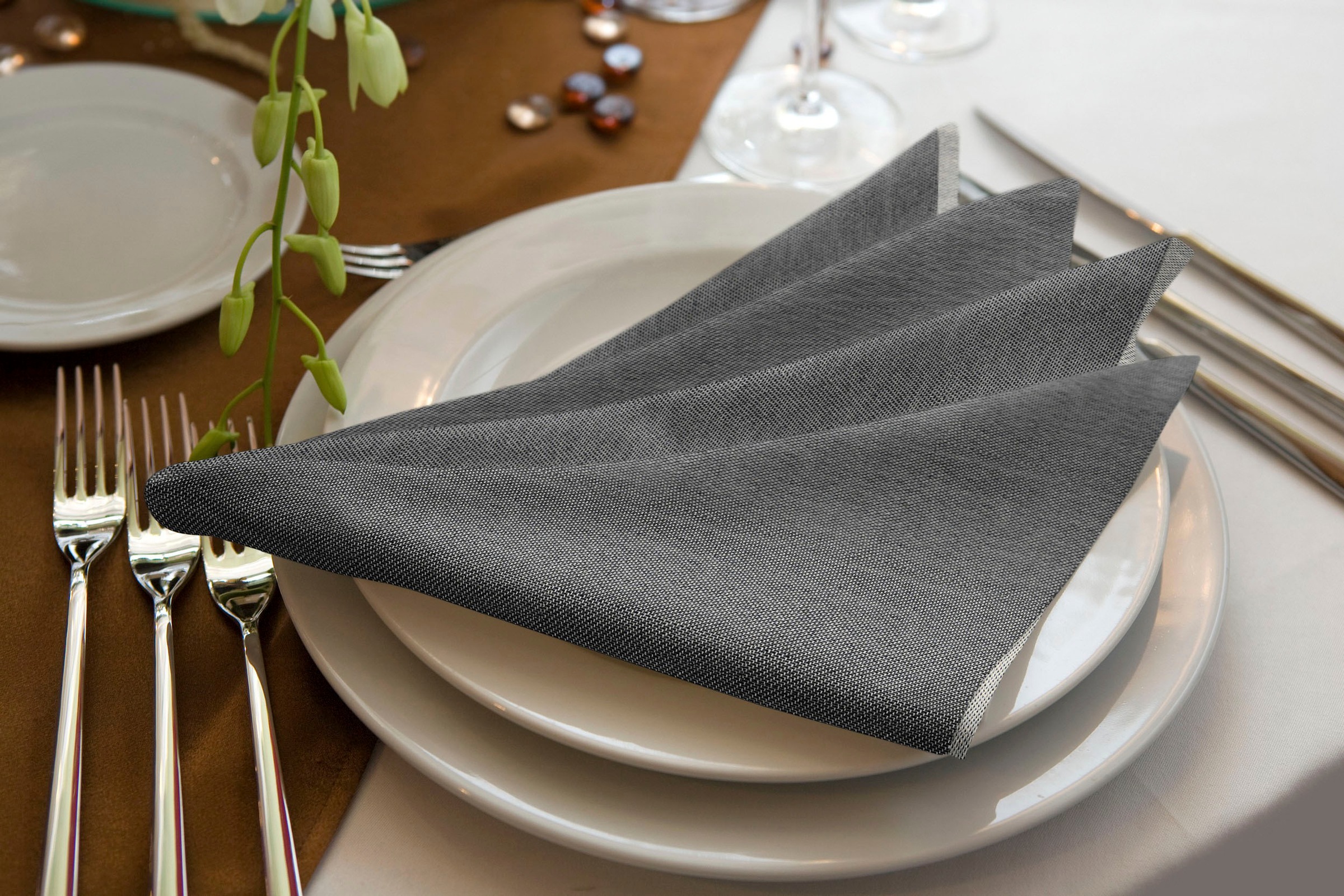 Adam Stoffserviette »Uni Light Collection«, (4 St.)