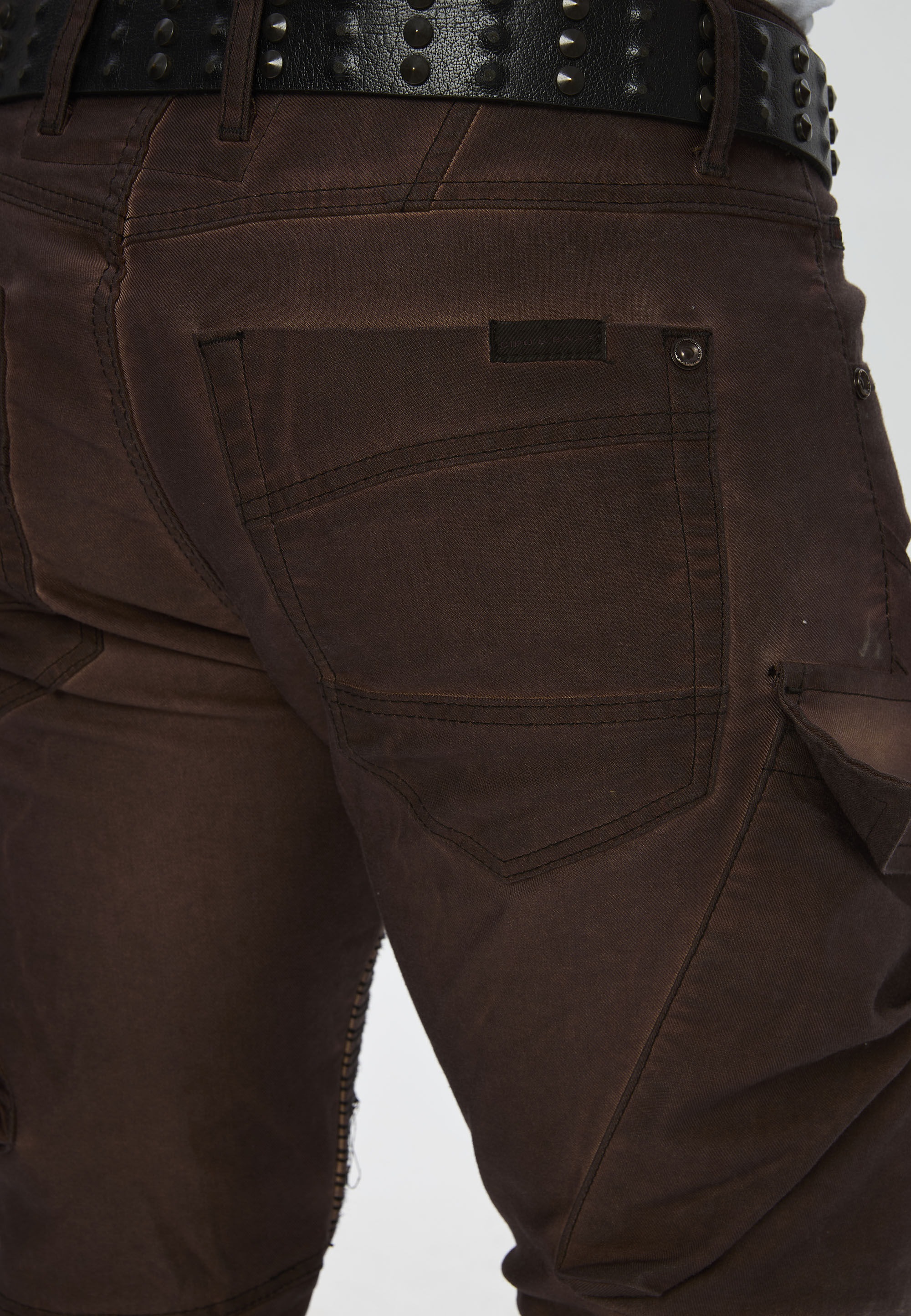 Cipo & Baxx Straight-Jeans »Cipo & Baxx Jeans« im Used Look
