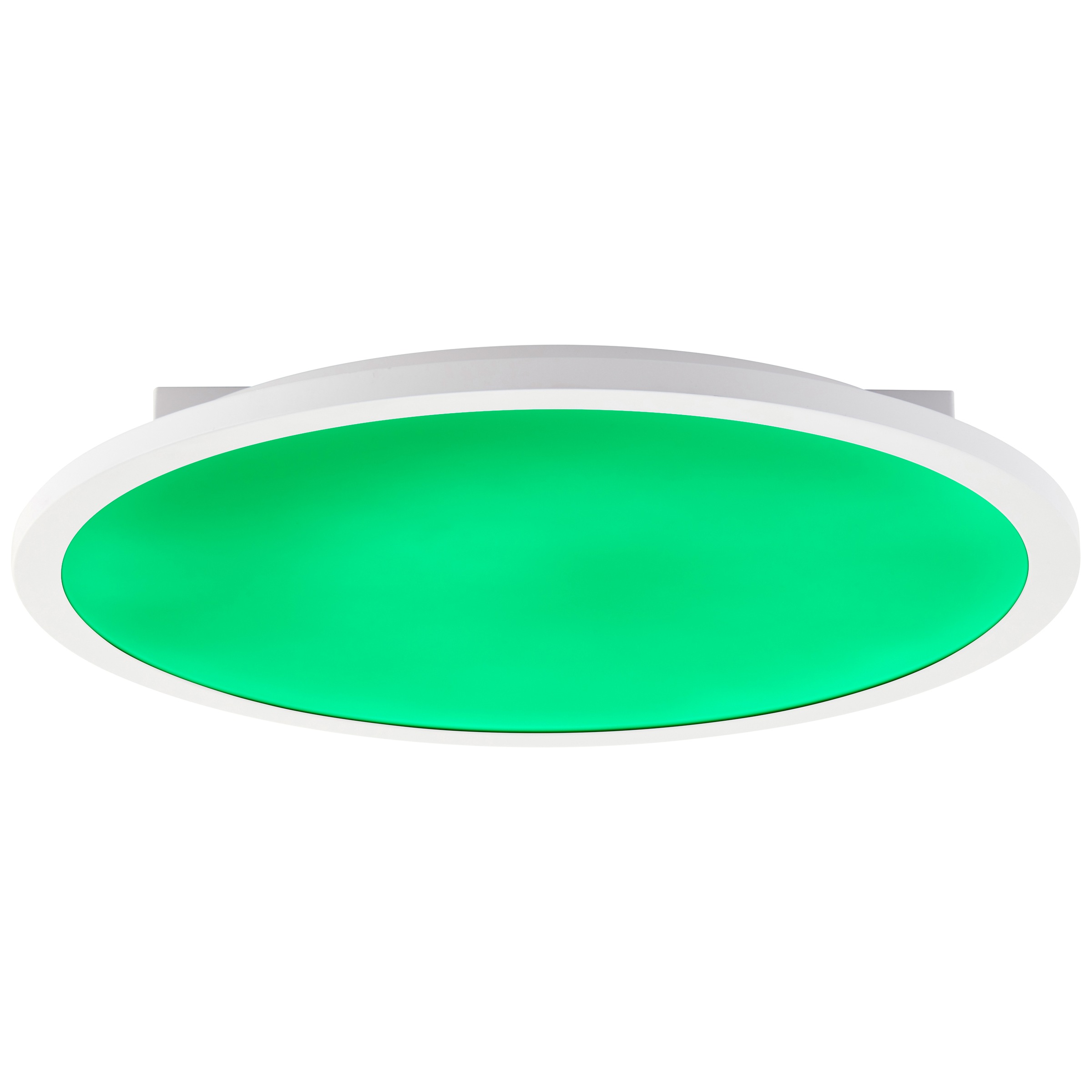 Brilliant LED Deckenleuchte »Briston«, Ø 42 cm, 1900 lm, 3000-6500 K, IC-RGB, dimmbar, Aluminium, weiß