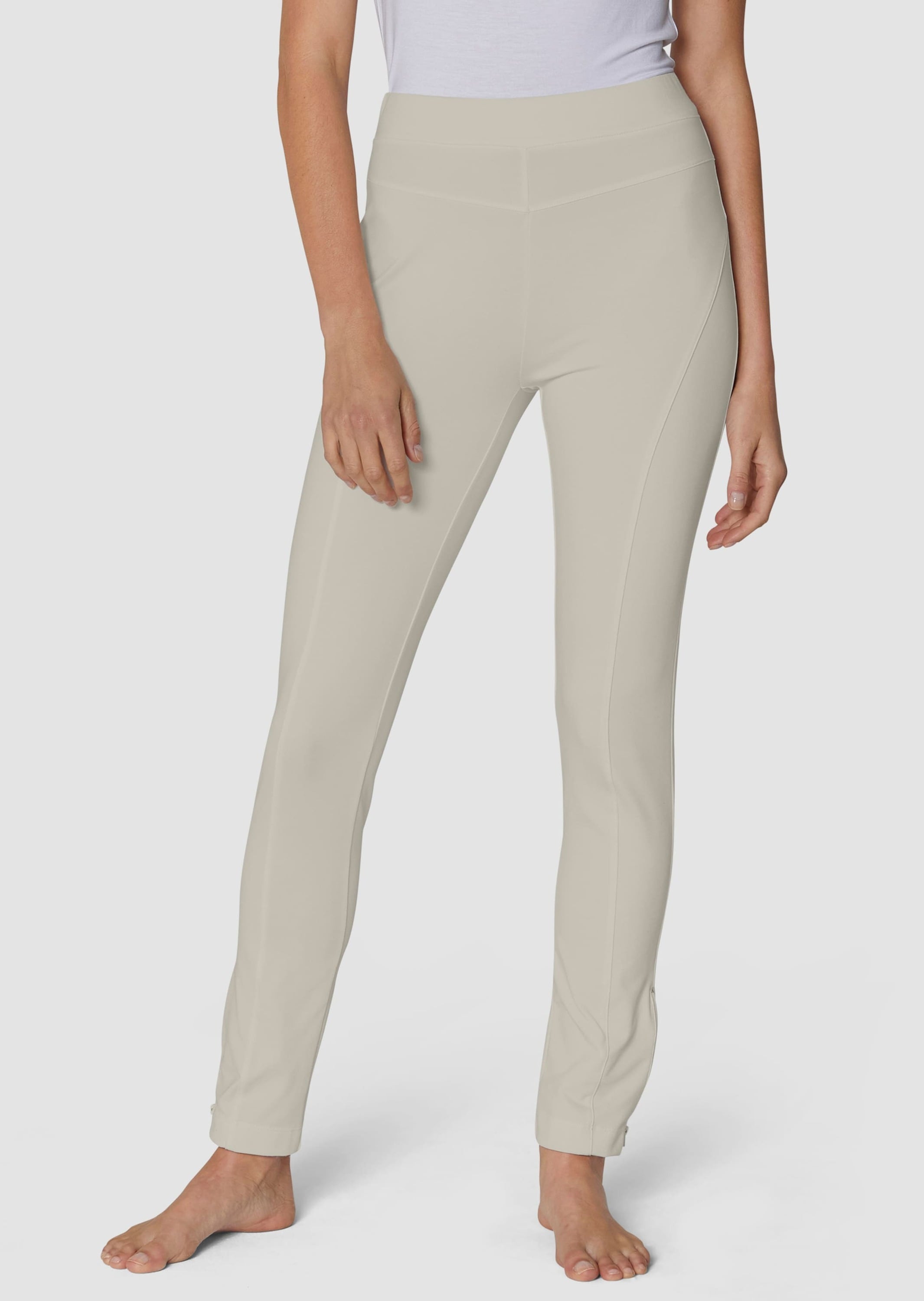 MADELEINE Leggings »Leggings Leggings mit Saumzippern«