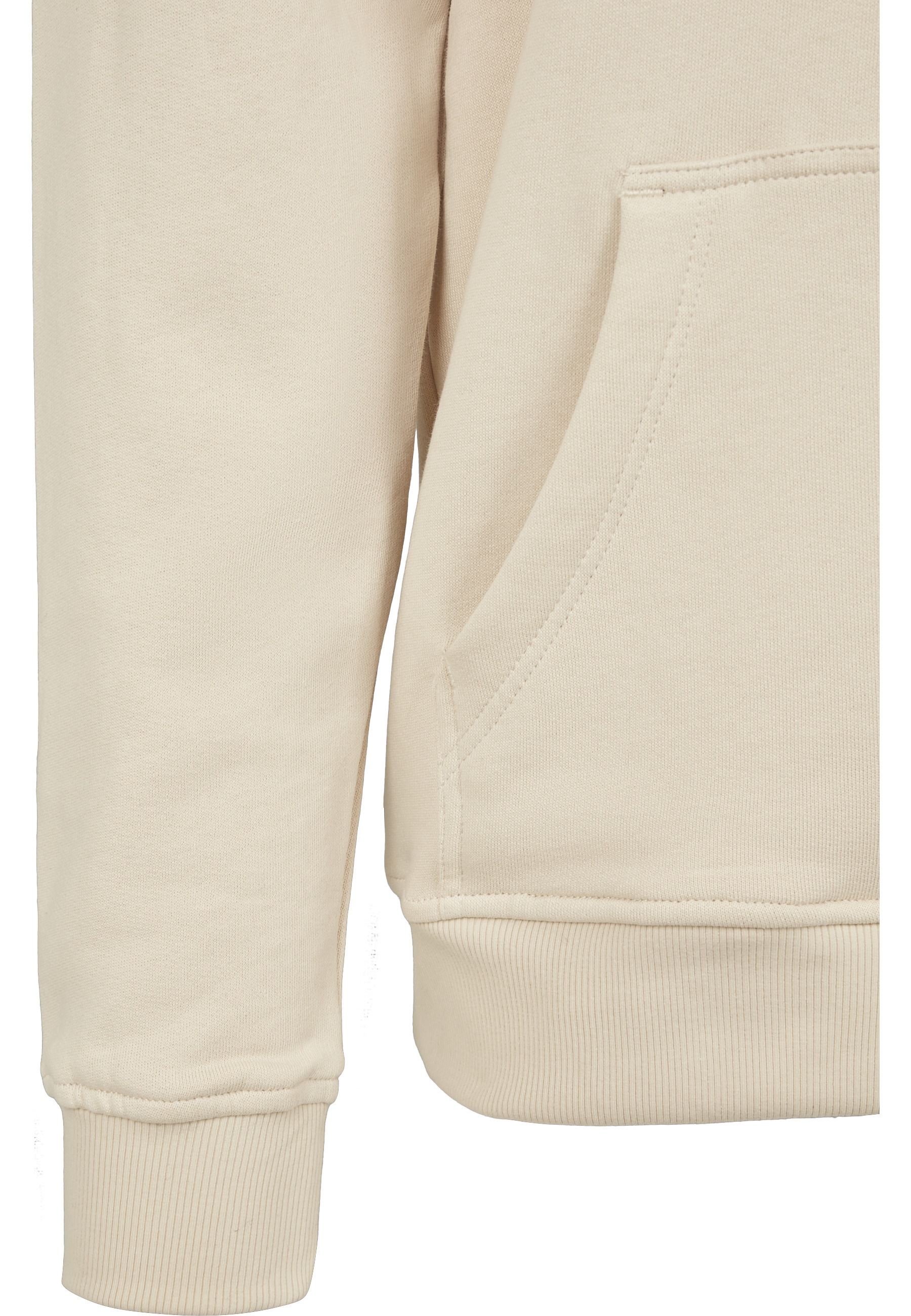 URBAN CLASSICS Rundhalspullover »Urban Classics Herren Organic Basic Hoody« 1 Stk.