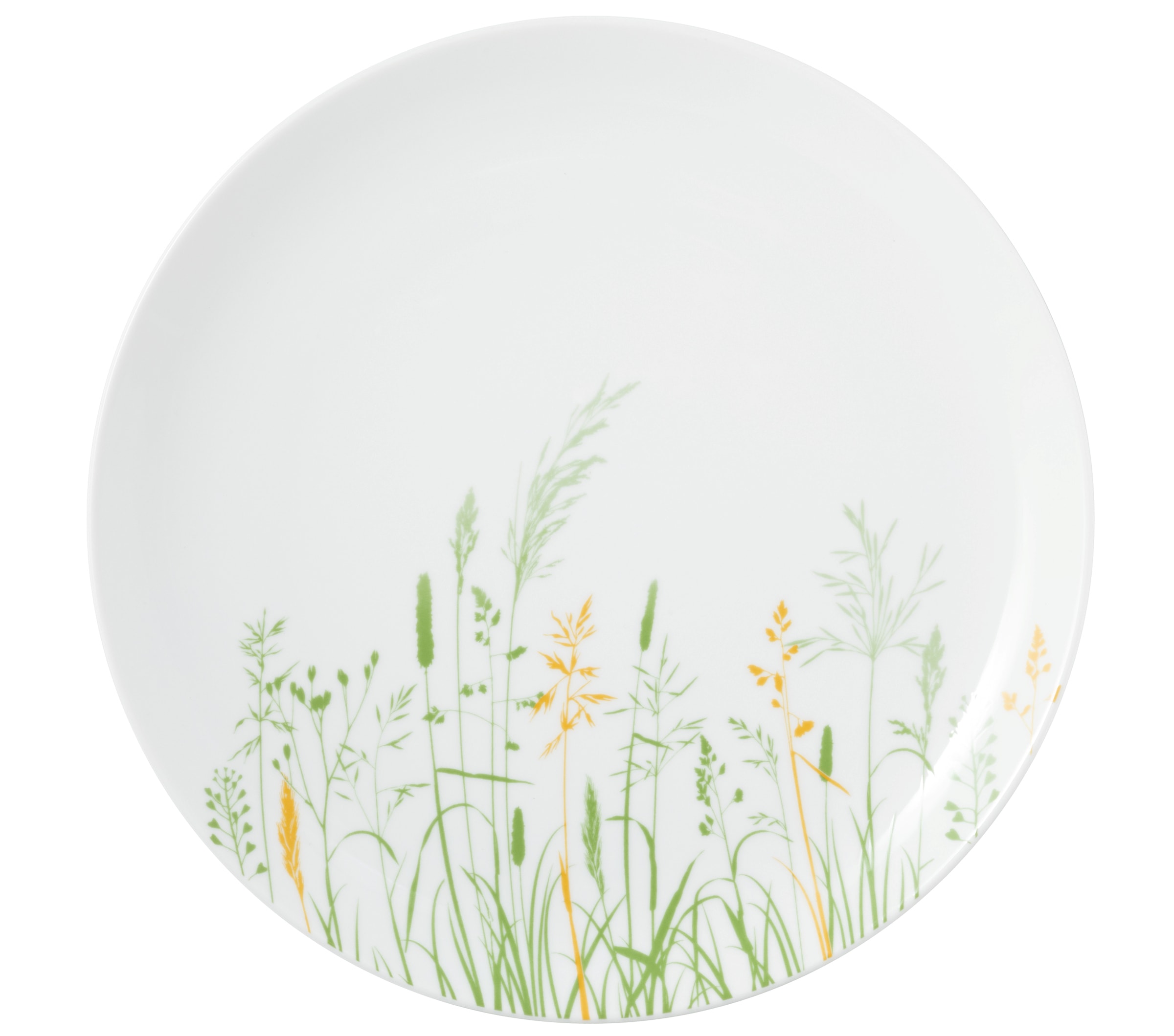 Seltmann Weiden Tafelservice »Geschirr-Set, 12 Teile, Liberty Meadow Grasses«, (Set, 12 tlg., 6x Speiseteller rund 27,5 cm, 6x Suppenteller rund 21 cm), Geschirr-Set, Teller, Made in Germany, 12 Teile, für 6 Personen