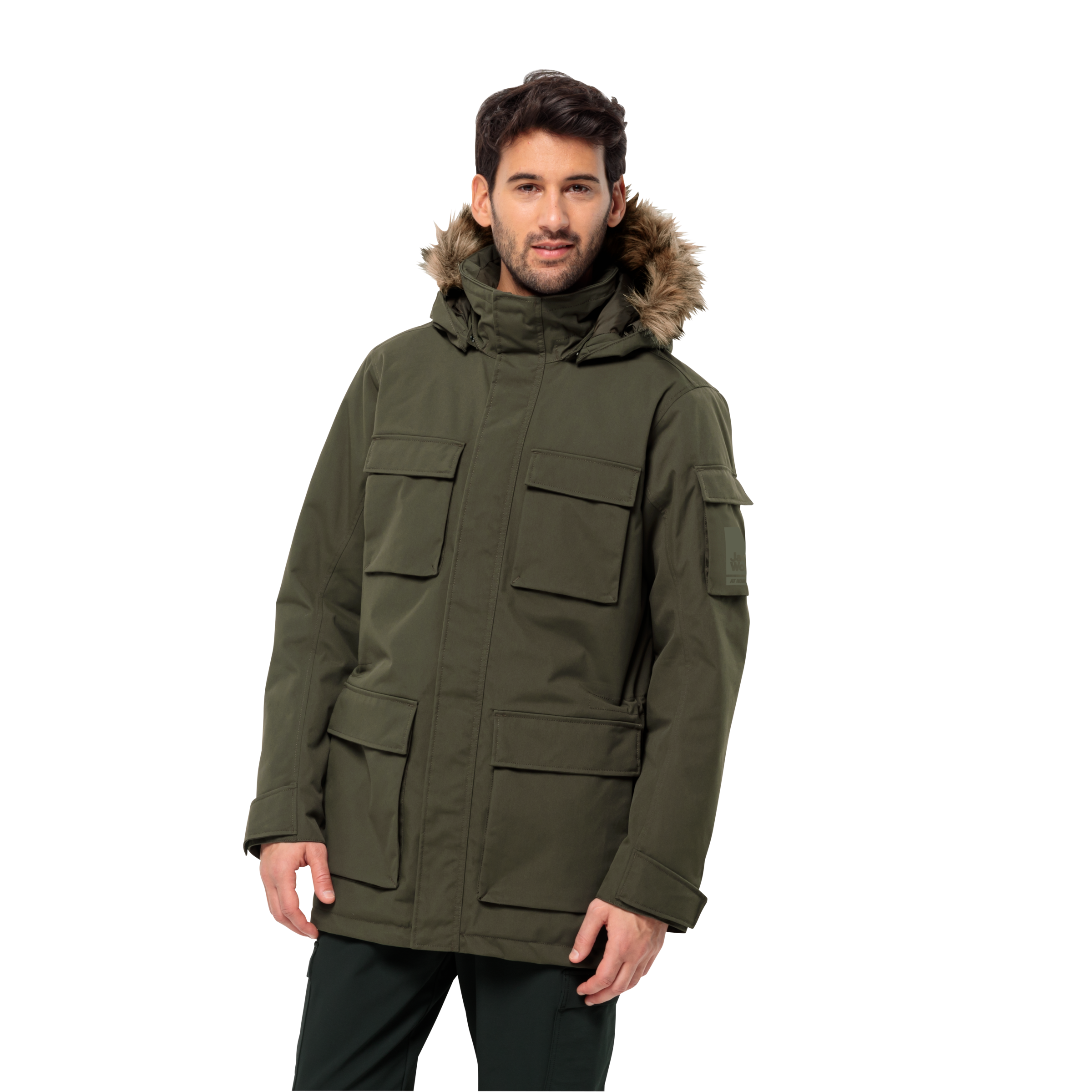 Jack Wolfskin Parka "GLACIER CANYON PARKA", mit Kapuze, mit Kunstfaserfüllu günstig online kaufen