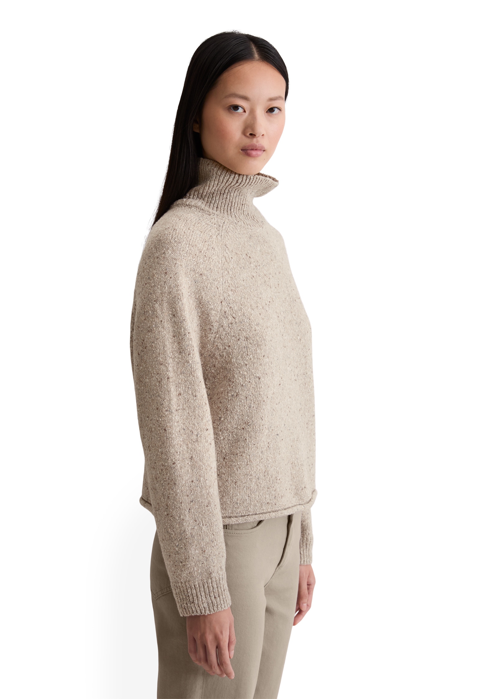 Marc O'Polo Strickpullover »aus Schurwolle-Mix«