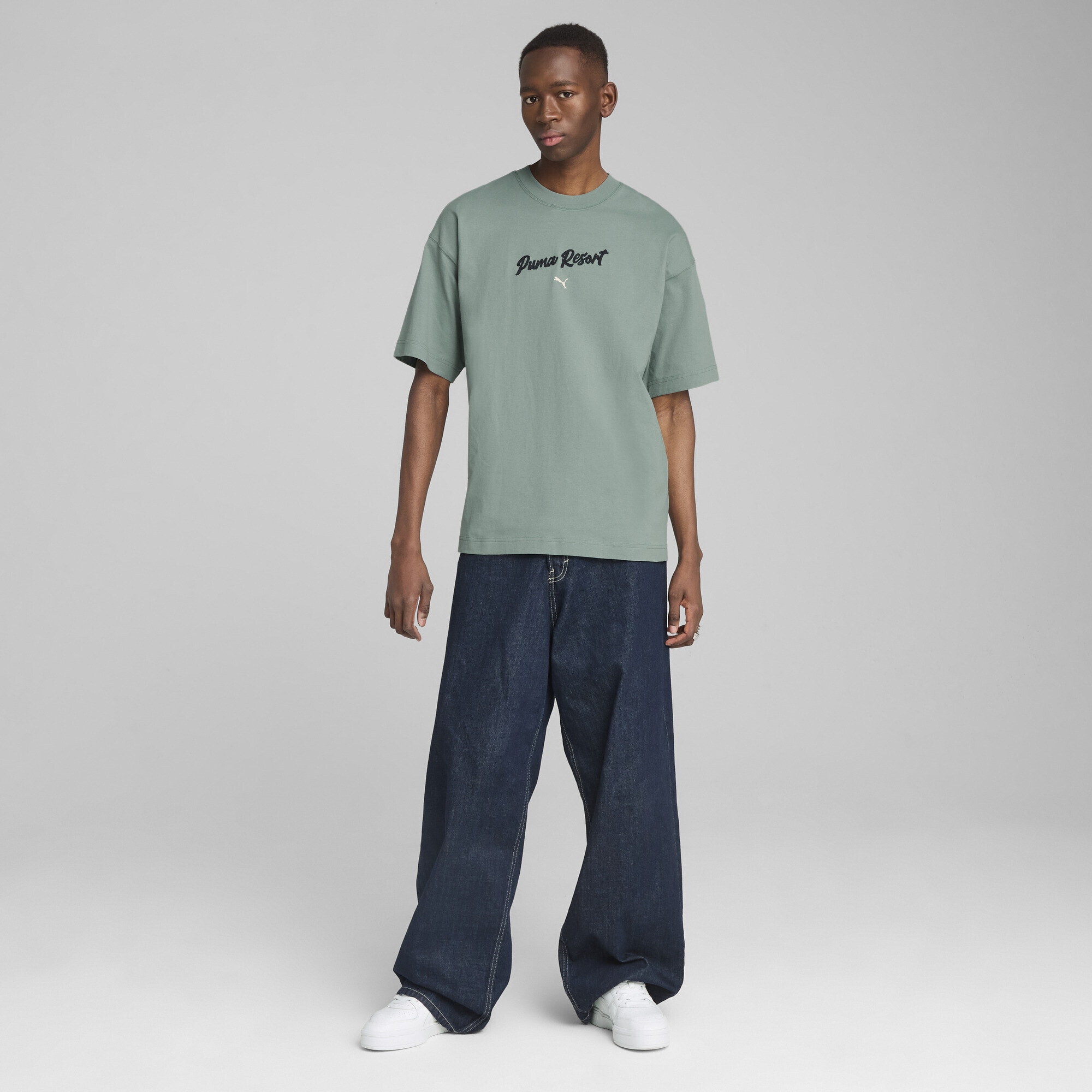 PUMA T-Shirt »PREMIUM ESS Oversized Graphic T-Shirt Erwachsene«