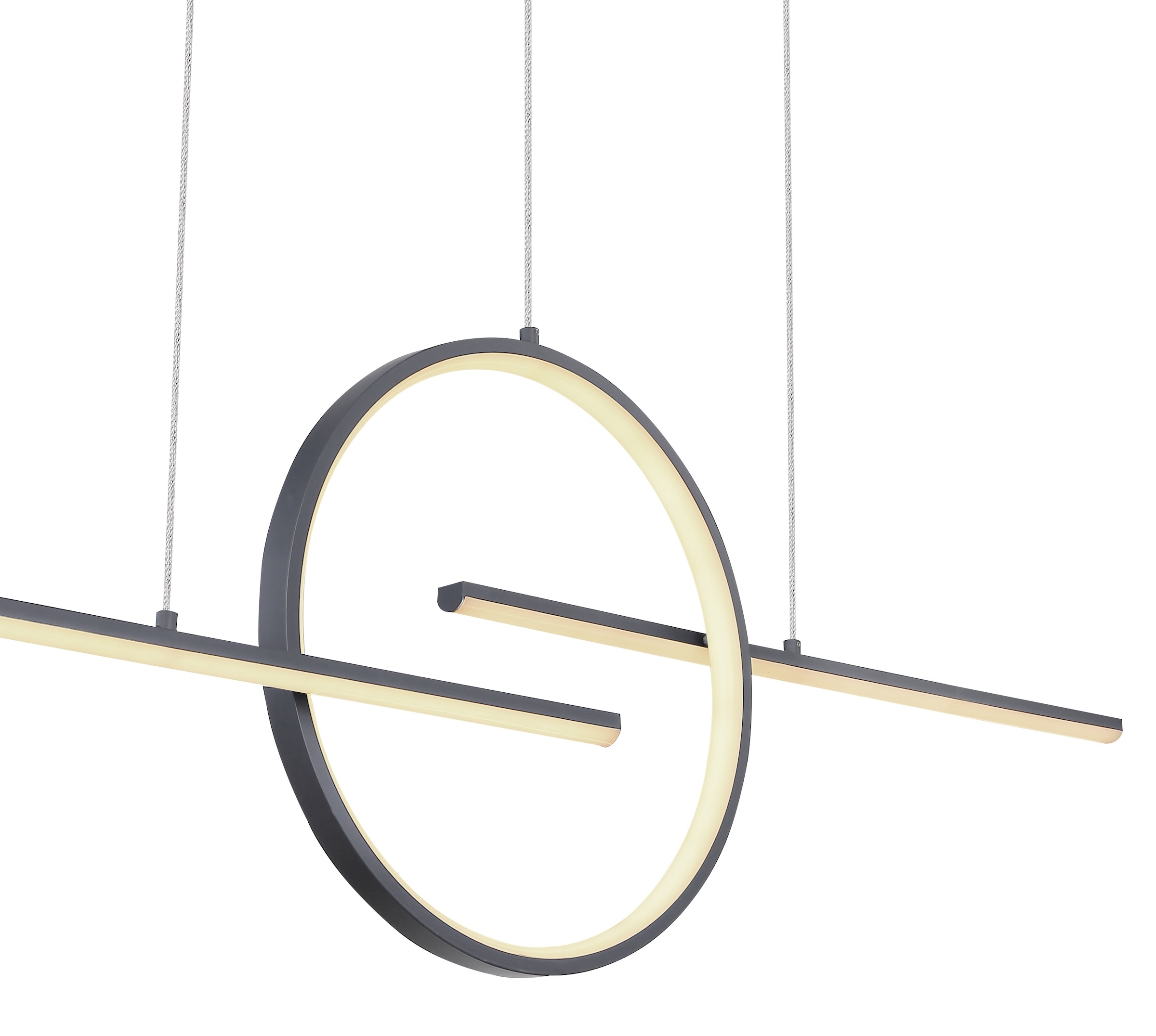 GLOBO LIGHTING LED Pendelleuchte »BARRAL«, Leuchtmittel LED-Modul | LED fest integriert, Hängelampe/Hängeleuchte/Wohnzimmer/Esstisch/elegant