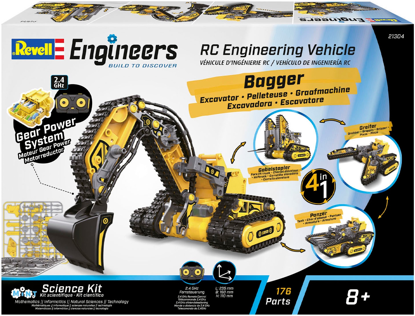Revell® RC-Bagger »Revell Engineers, Fahrzeugtechnik,2,4 GHz«