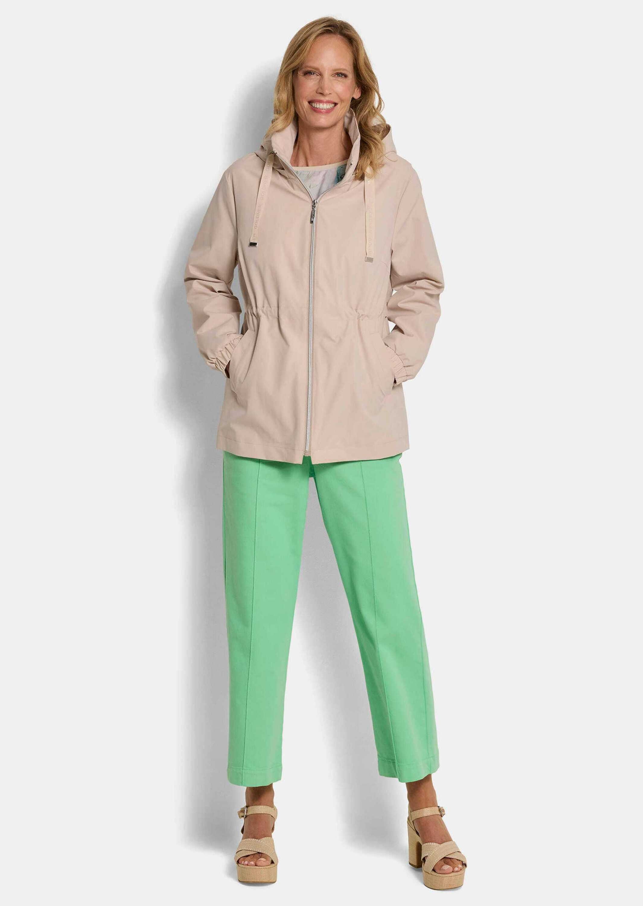 GOLDNER Jackenblazer "Kurzgröße Freizeitjacke mit Kapuze" abtrennbare Kapuz günstig online kaufen