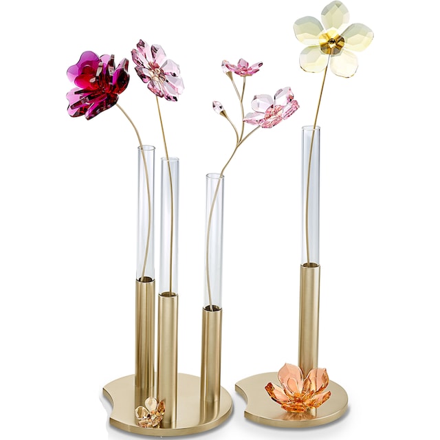 Swarovski Dekoobjekt »Garden Tales Dekorative Vase, groß, Kristallfiguren  Blumen 5557807«, Swarovski® Kristall | BAUR