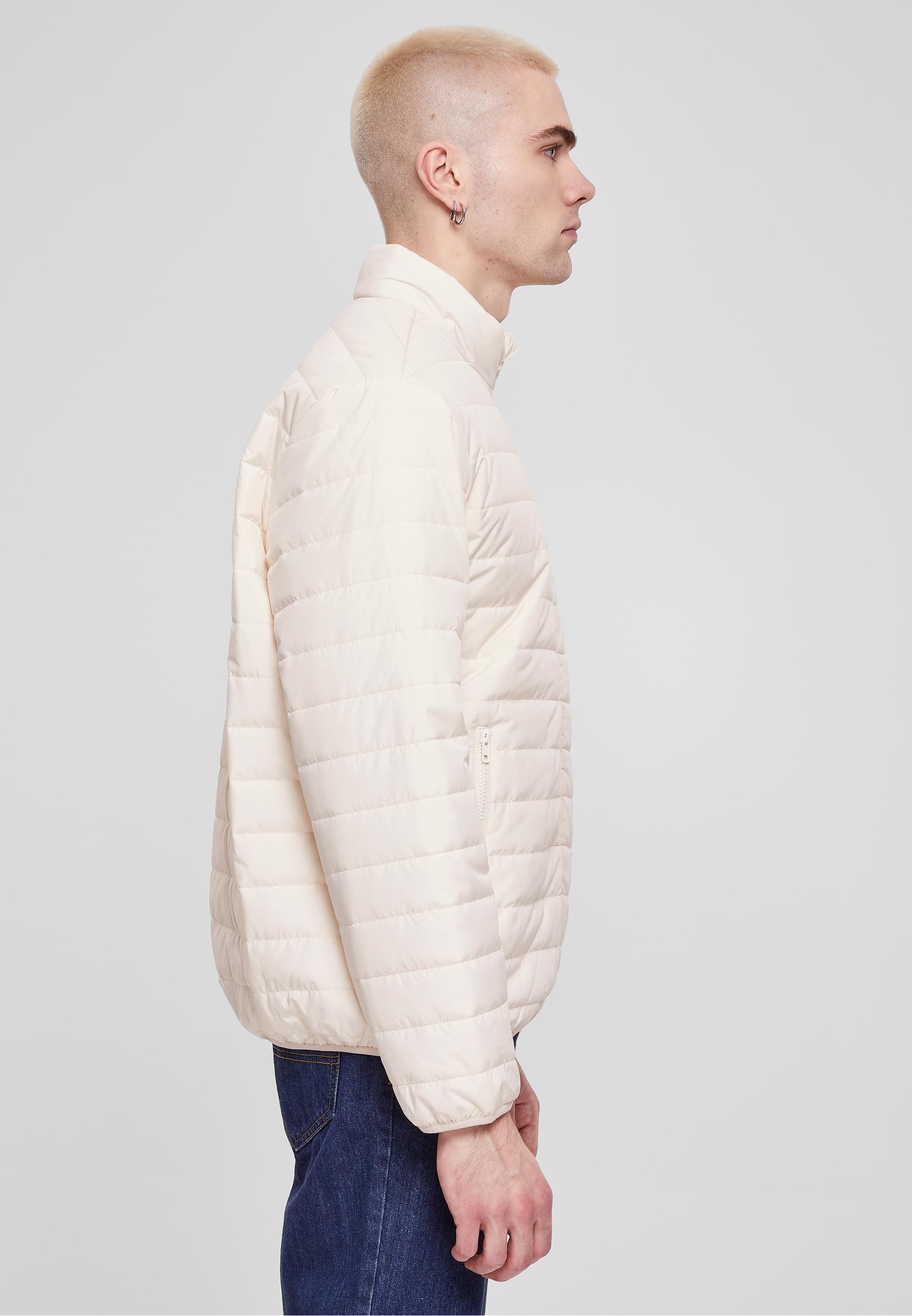 URBAN CLASSICS Anorak »Urban Classics Herren Light Bubble Jacket«, (1 St.), ohne Kapuze