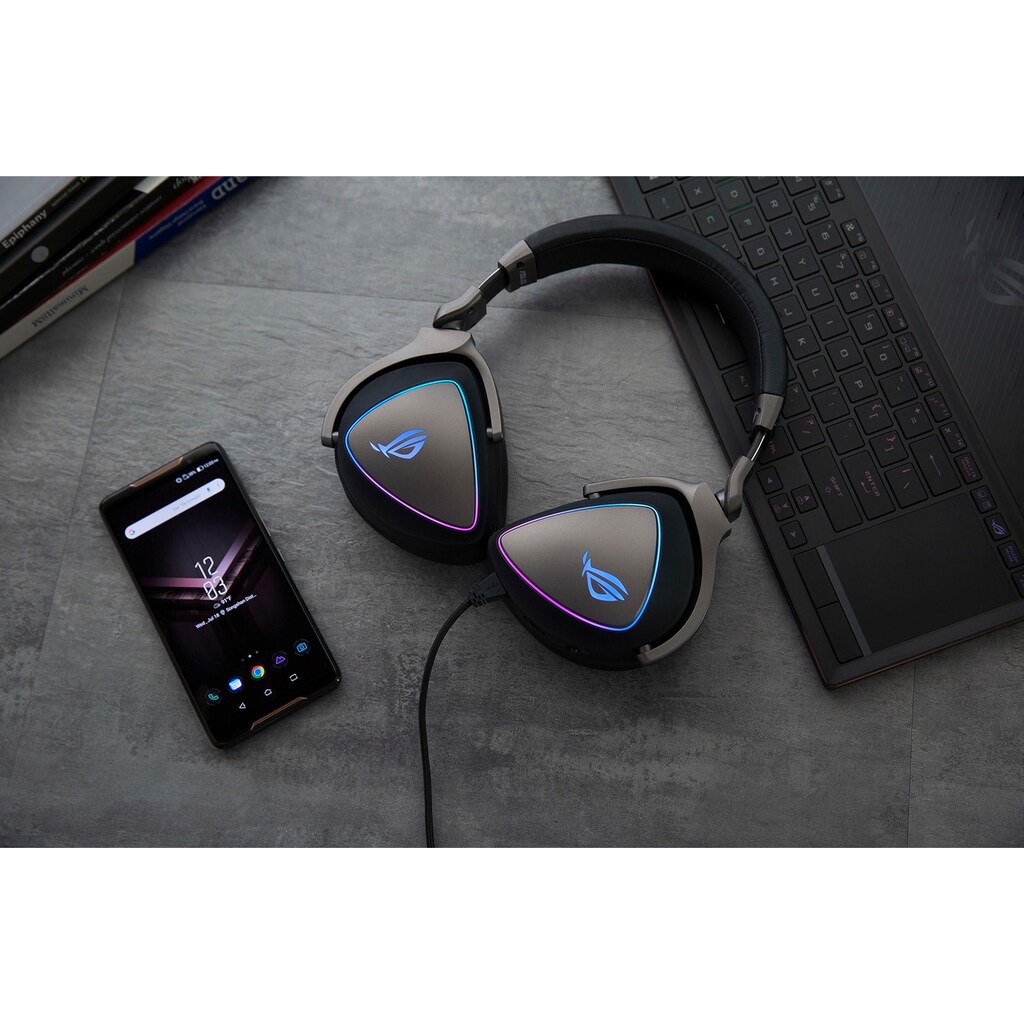 Asus Gaming-Headset »ROG Delta«, Mikrofon abnehmbar