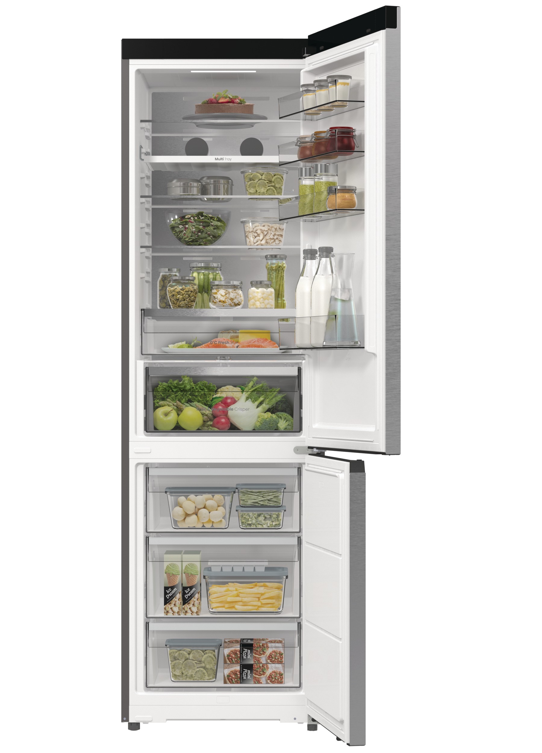 Hisense Kühl-/Gefrierkombination "RB5P410SACC" 203 hoch 59,5 breit BigVolum günstig online kaufen
