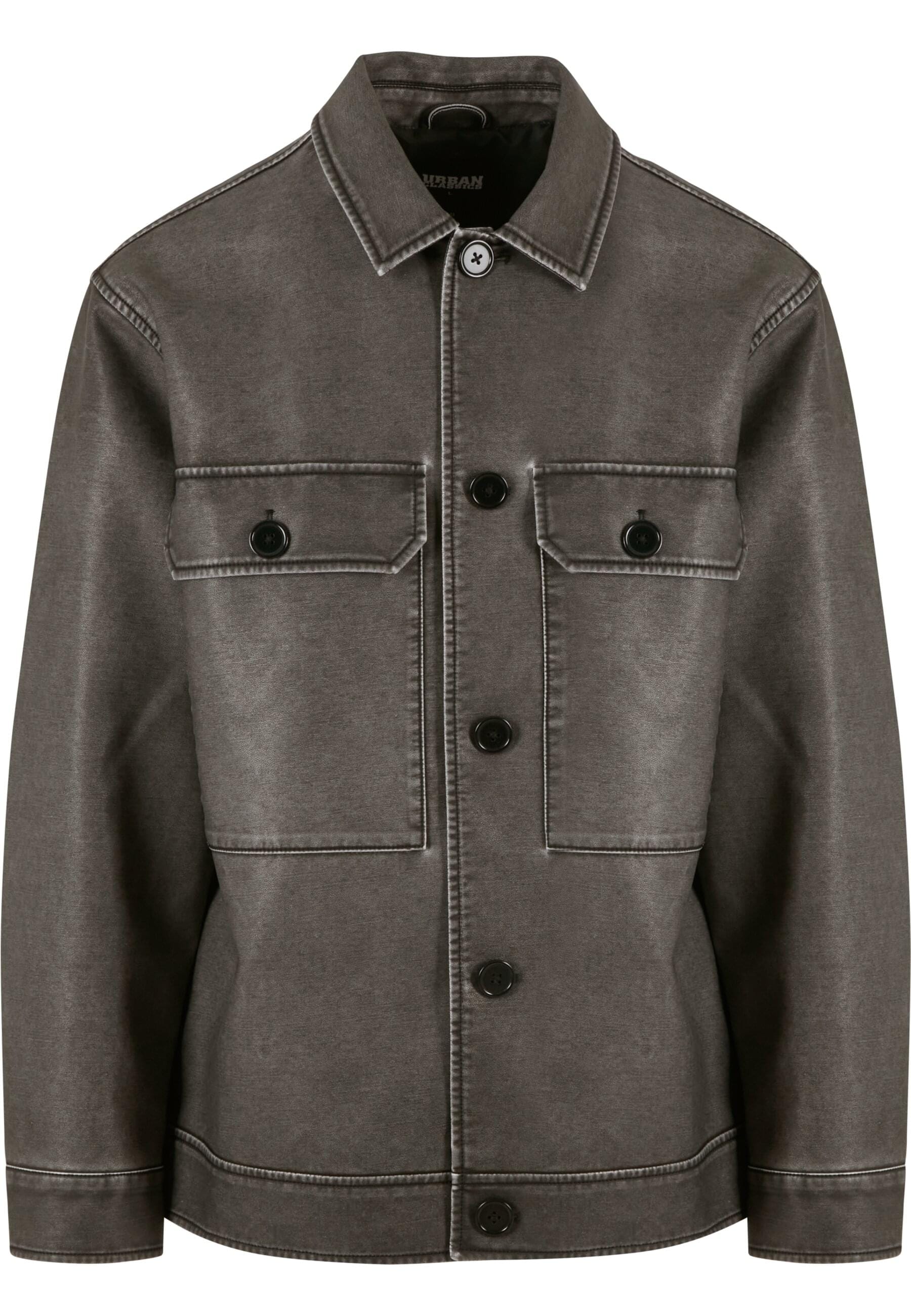 URBAN CLASSICS Lederjacke "Urban Classics Vintage Jacket", (1 St.), ohne Ka günstig online kaufen