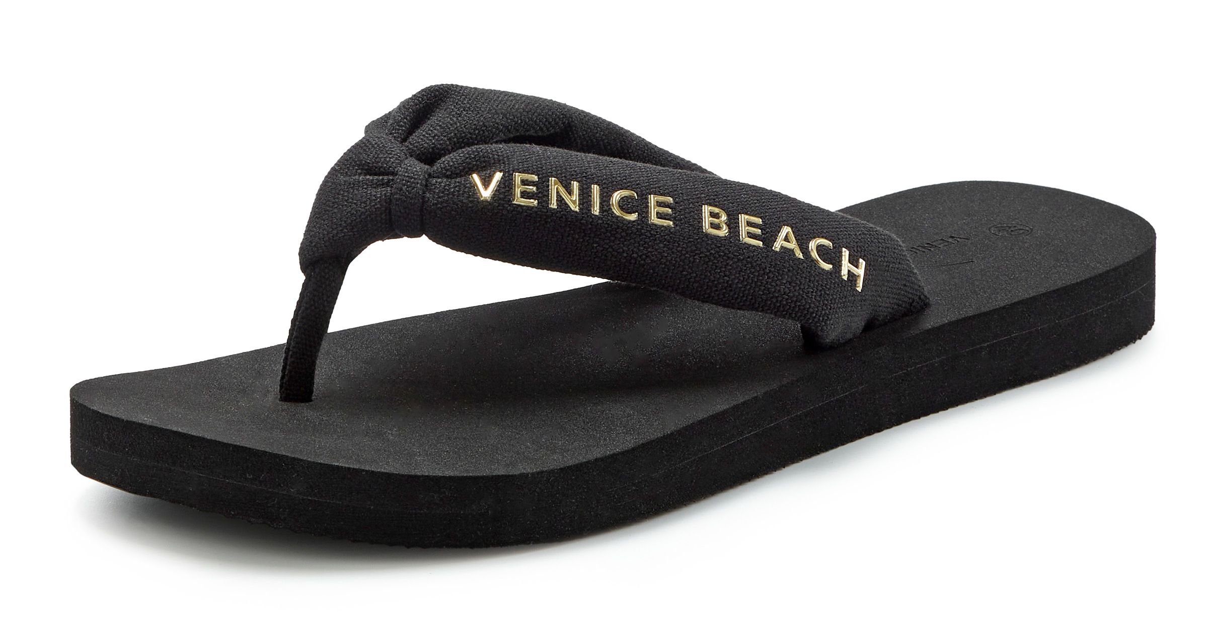Venice Beach Badezehentrenner »Badeschuhe, Badelatsche, Flip Flop, Sandale, Pantolette, Sommerschuhe«  NEU Zehentrenner mit wasserabweisender und leichter Sohle VEGAN