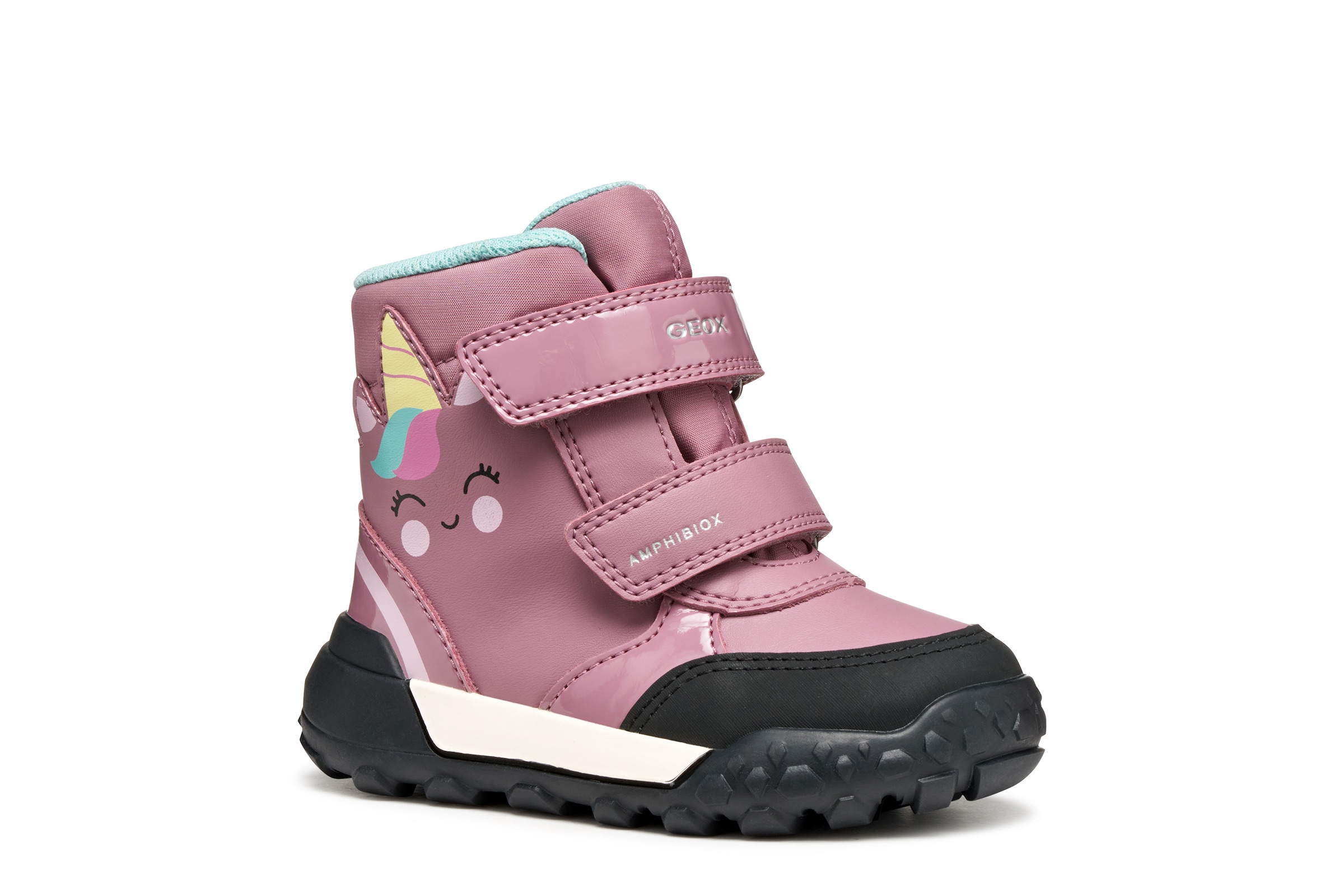 Geox Winterboots "B TREKKYUP GIRL B AB" Winterstiefel mit Warmfutter, Größenschablone zum Download