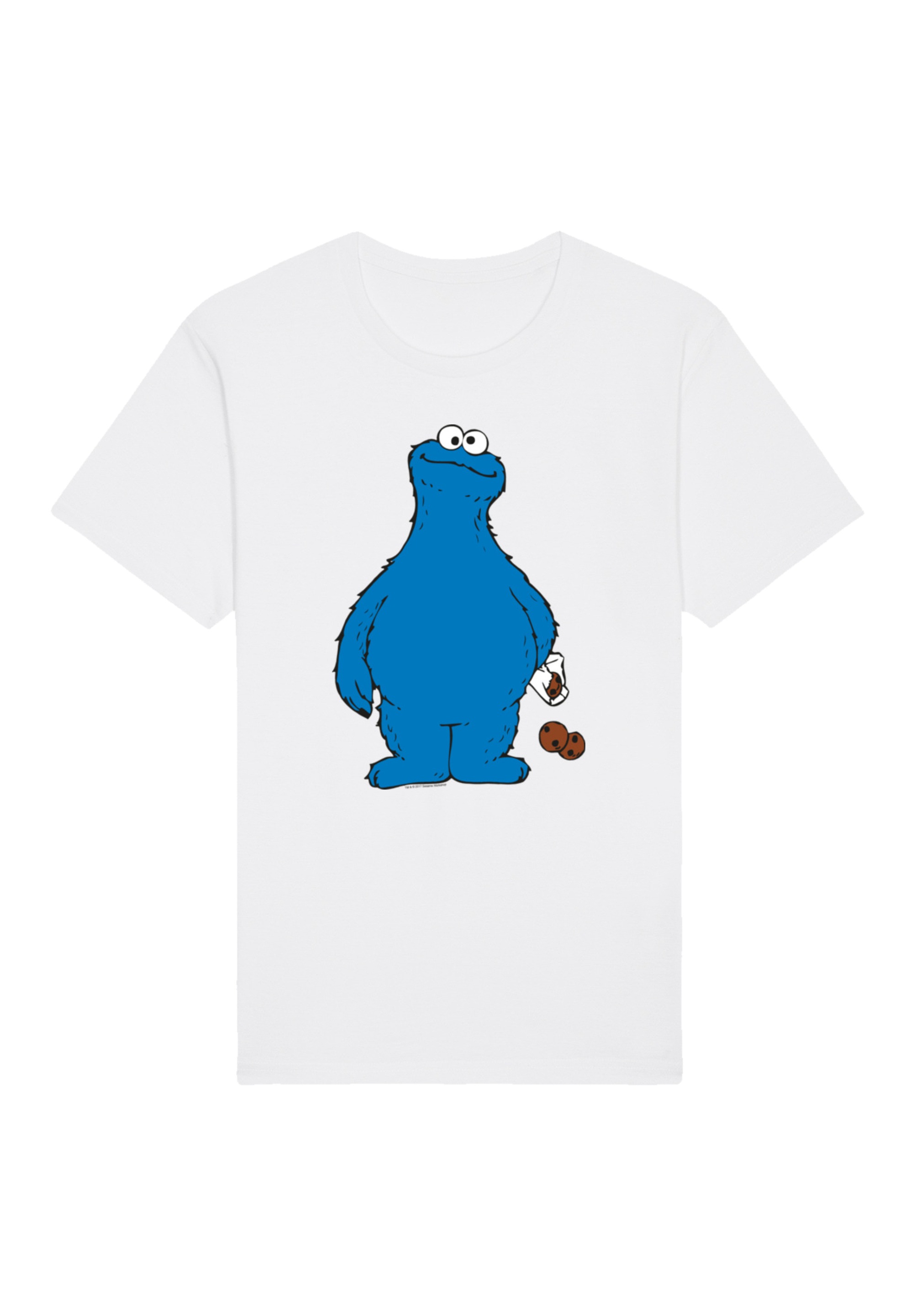 F4NT4STIC T-Shirt "Sesamstraße Cookie Thief", Premium Qualität günstig online kaufen