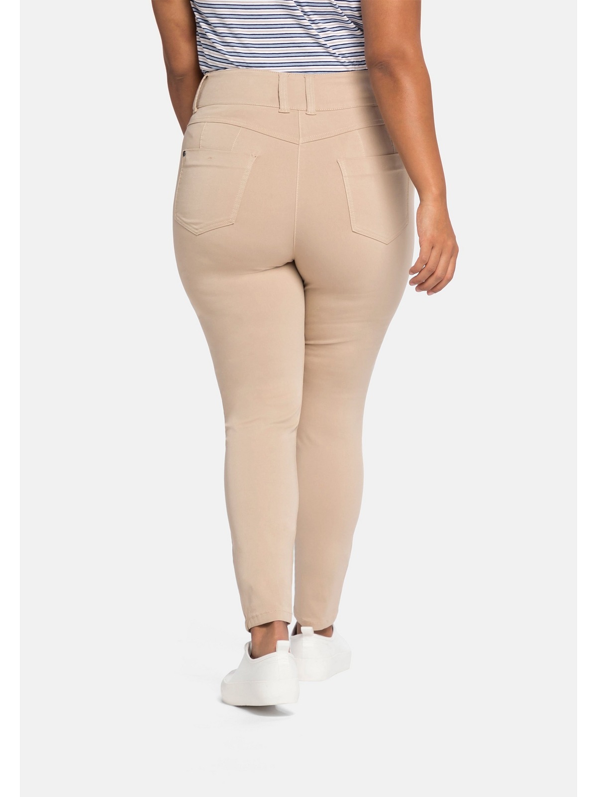 Sheego Stretch-Hose »Große Größen«, BAUR High-Waist-Bund «Die Skinny» | mit kaufen