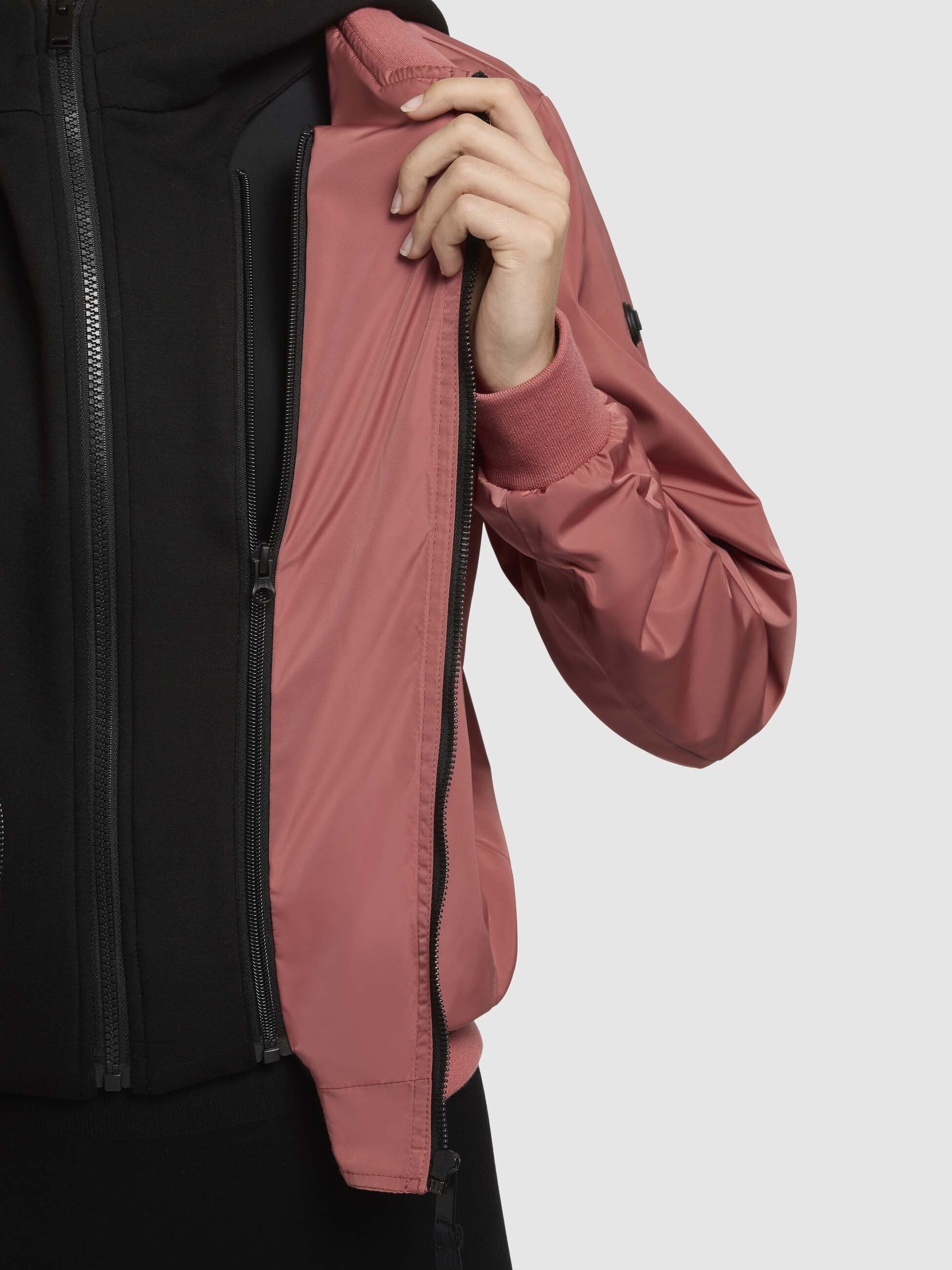 khujo Bomberjacke »SEEAM«, mit Kapuze