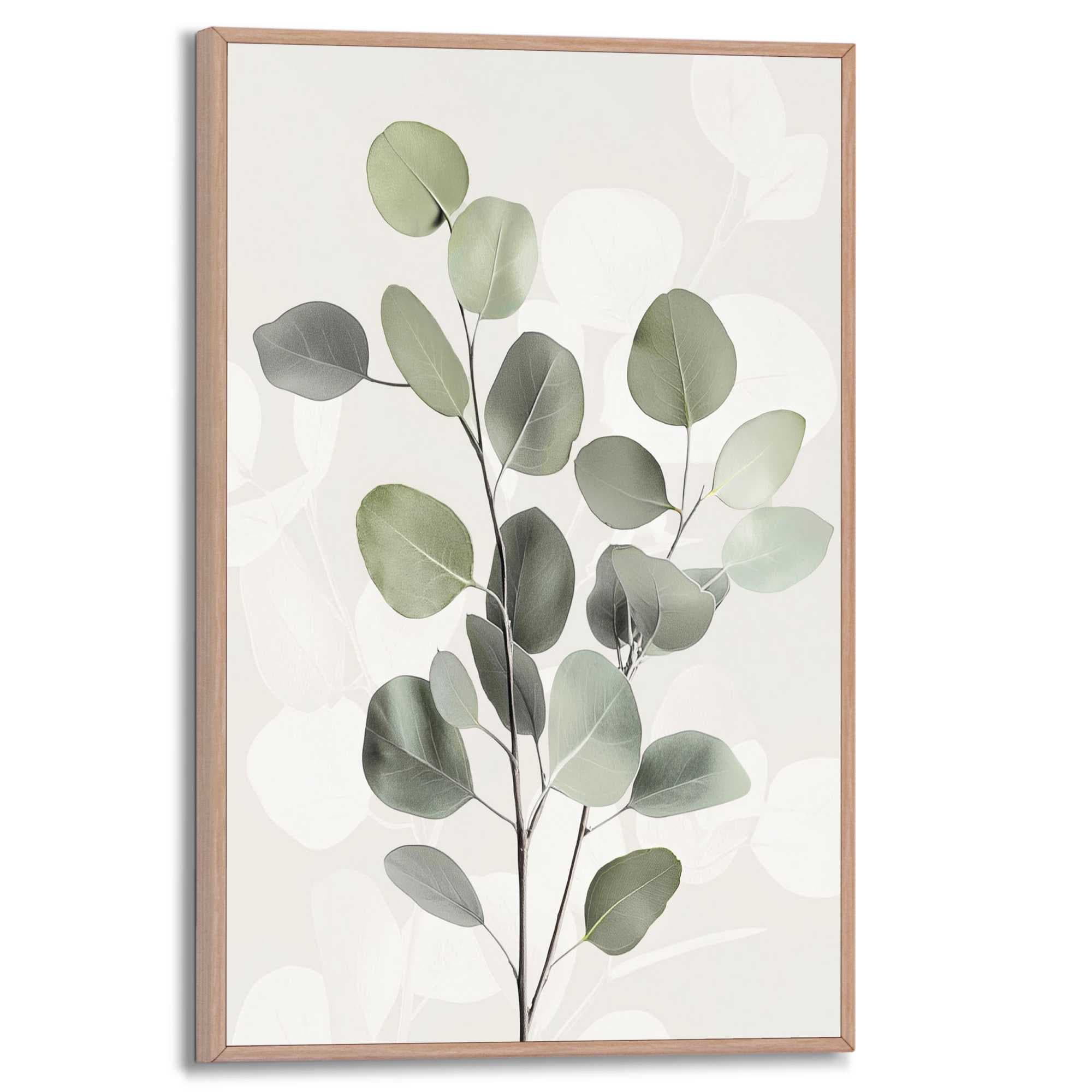Reinders Poster "Eucalyptus Zweig", Küche - Grün - MDF - Blumen und Pflanze günstig online kaufen