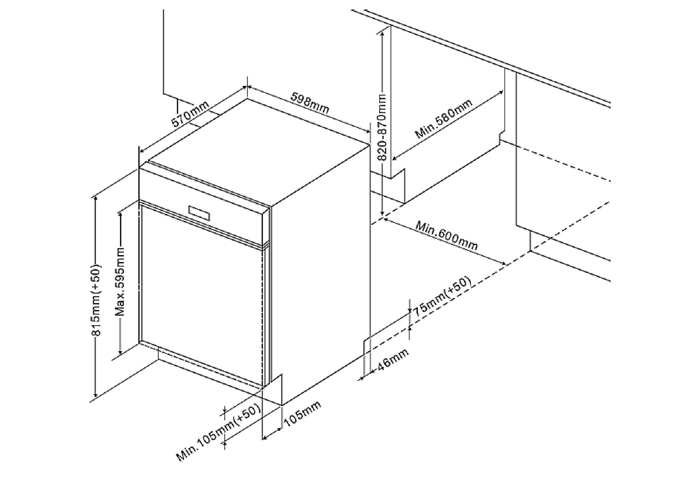 KOCHSTATION Küchenzeile »KS-Mailand«, Breite 370 cm, mit E-Geräten, MDF Fronten