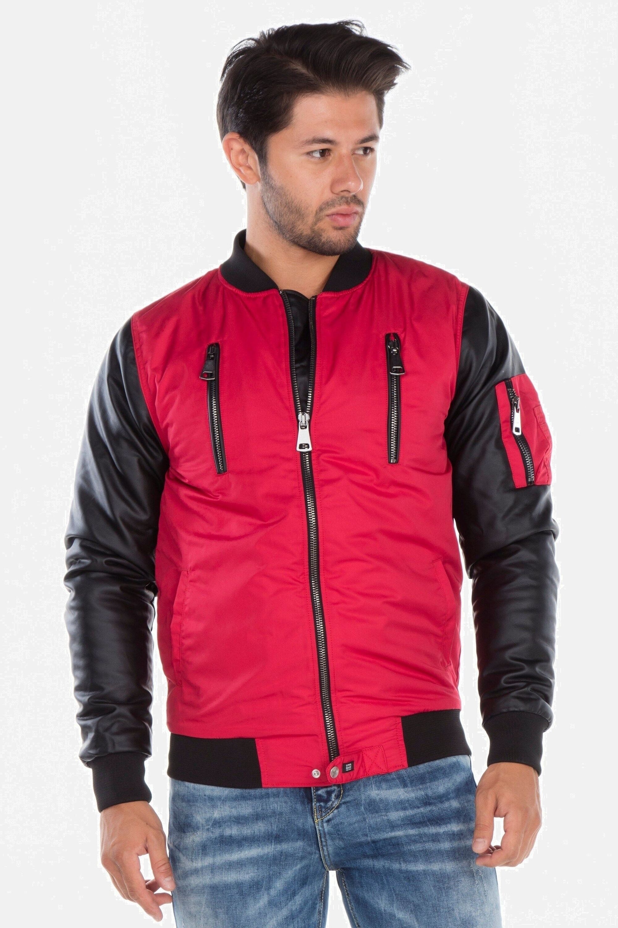 Bikerjacke »Jacke«, ohne Kapuze, in Slim-Fit, CJ-175