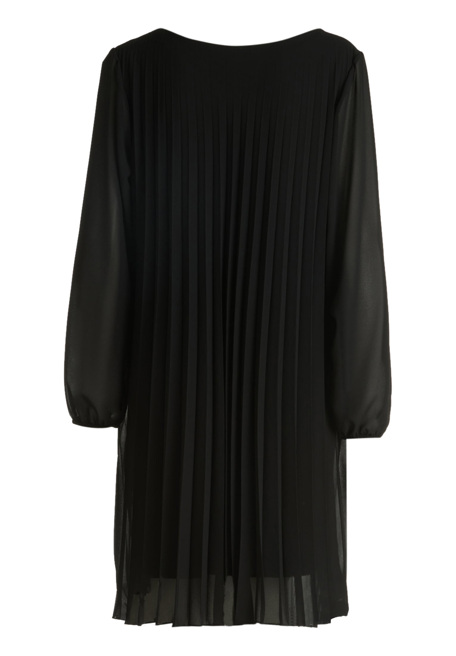 Betty&Co Chiffonkleid »Damen Chiffonkleid mit Plissee« Ohne Tasche