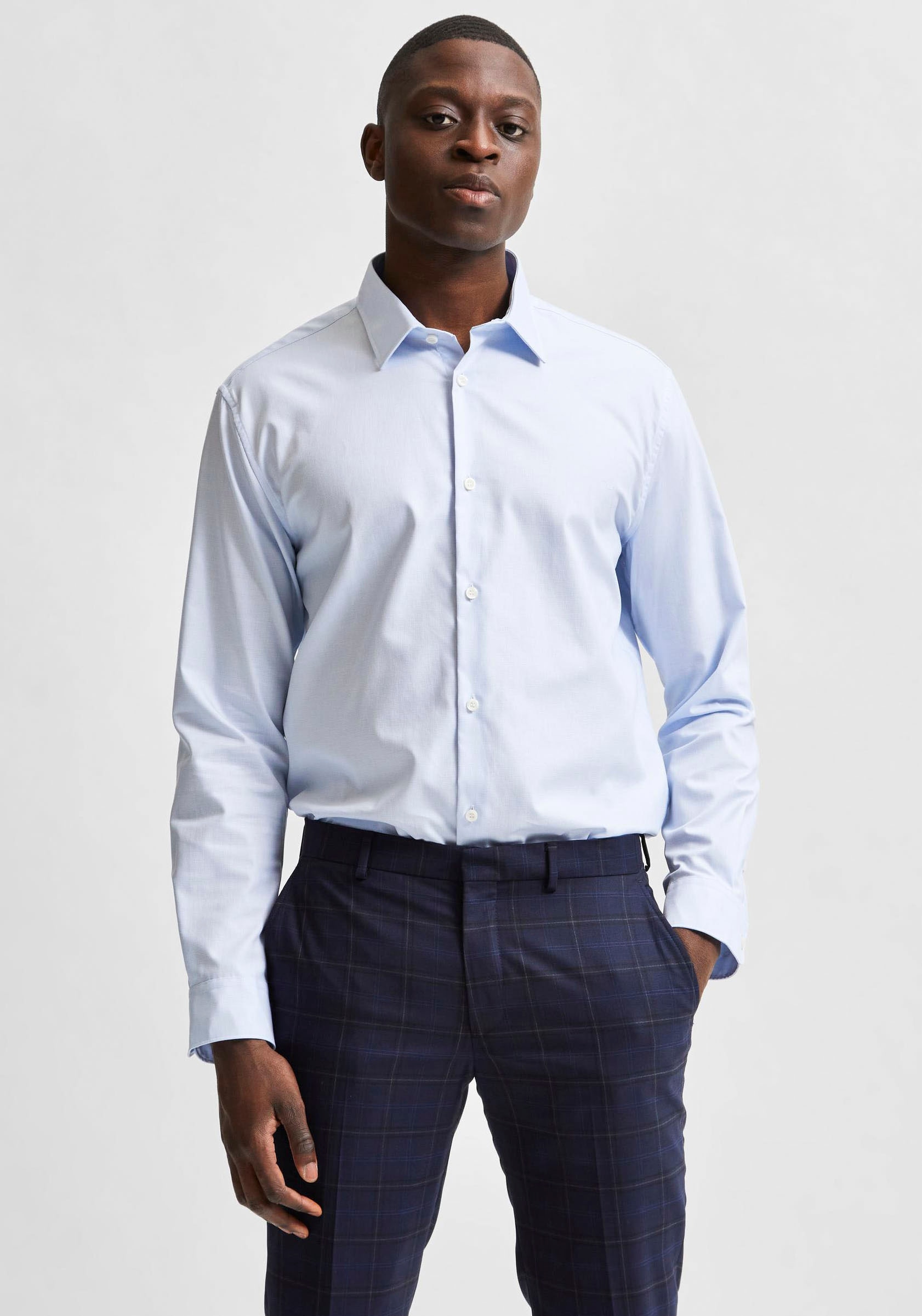 SELECTED HOMME Langarmhemd "REGETHAN SHIRT"