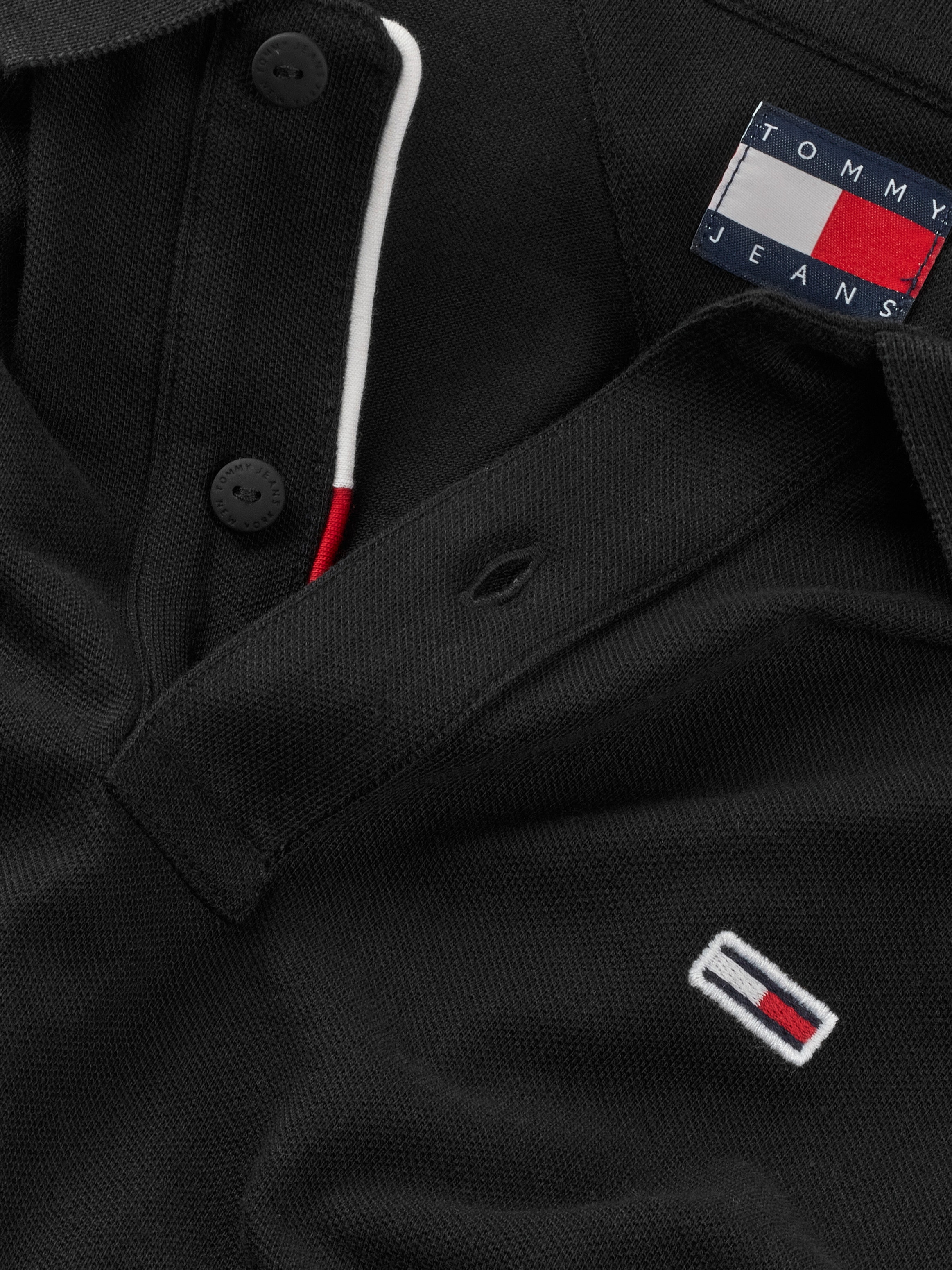 Tommy Jeans Poloshirt »TJM SLIM PLACKET POLO EXT«