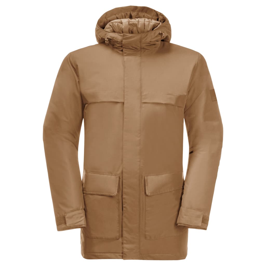 Jack Wolfskin Funktionsparka »WINTERLAGER PARKA M«, mit Kapuze