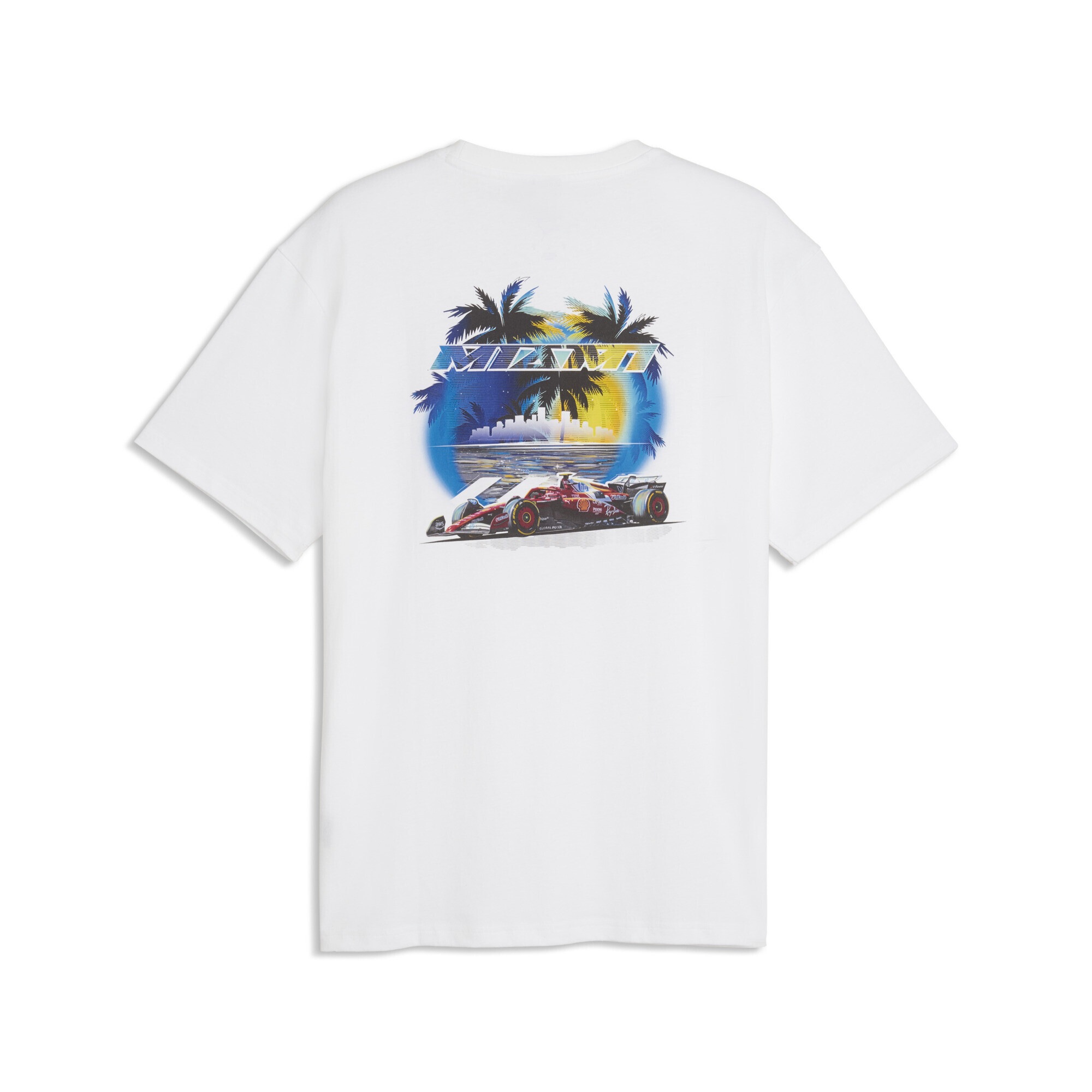 PUMA T-Shirt »Scuderia Ferrari Miami Oversized T-Shirt Herren«