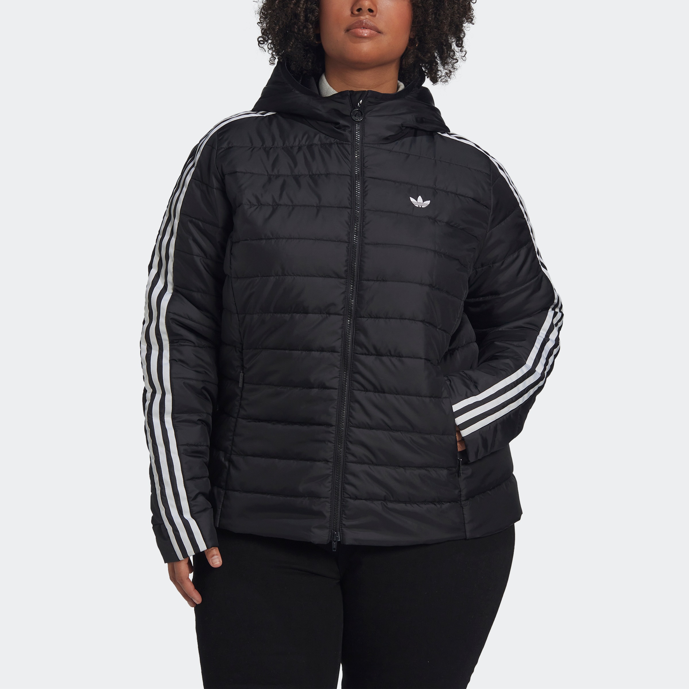 adidas Originals Outdoorjacke »HOODED PREMIUM SLIM«