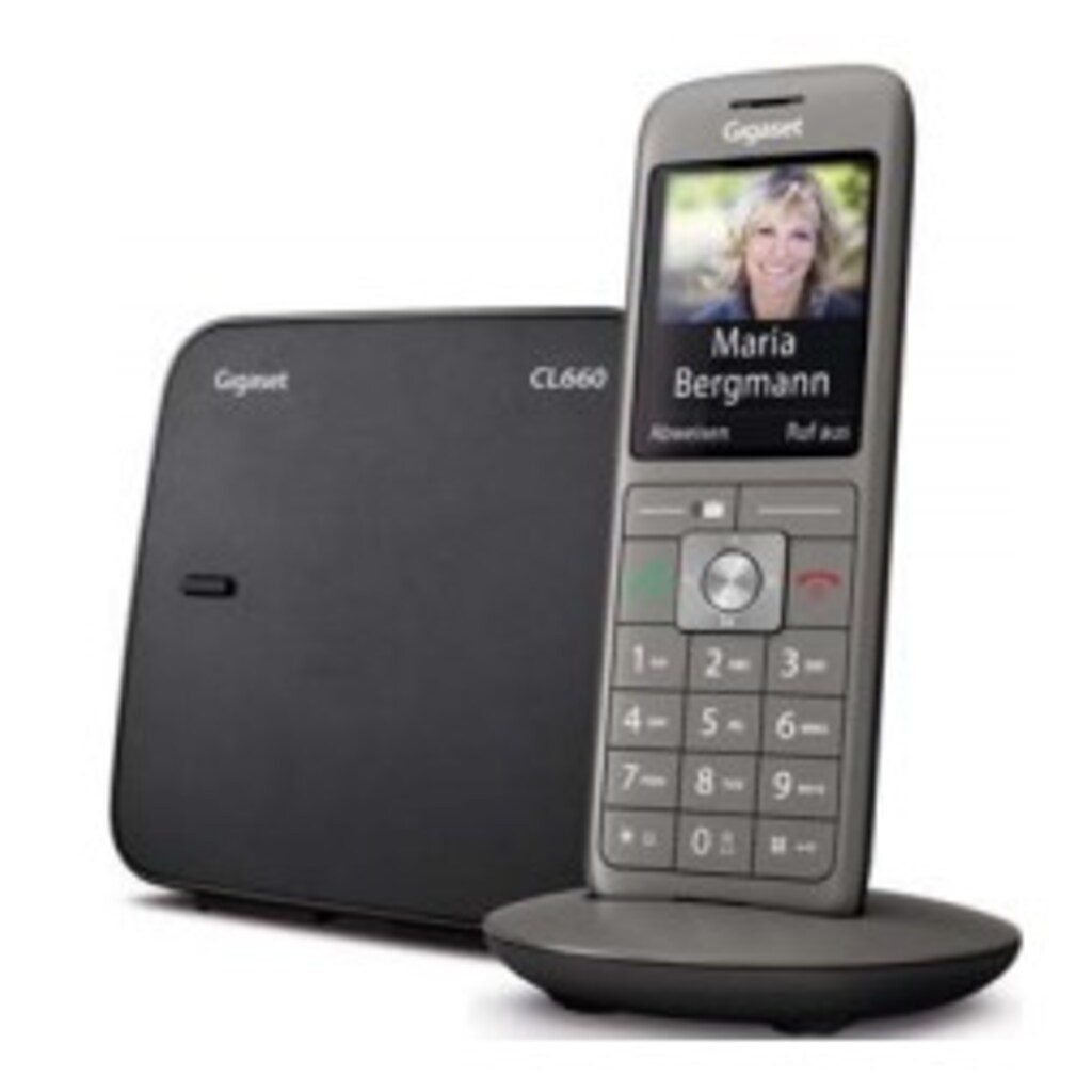 Gigaset Schnurloses DECT-Telefon »CL660«, (Mobilteile: 1)