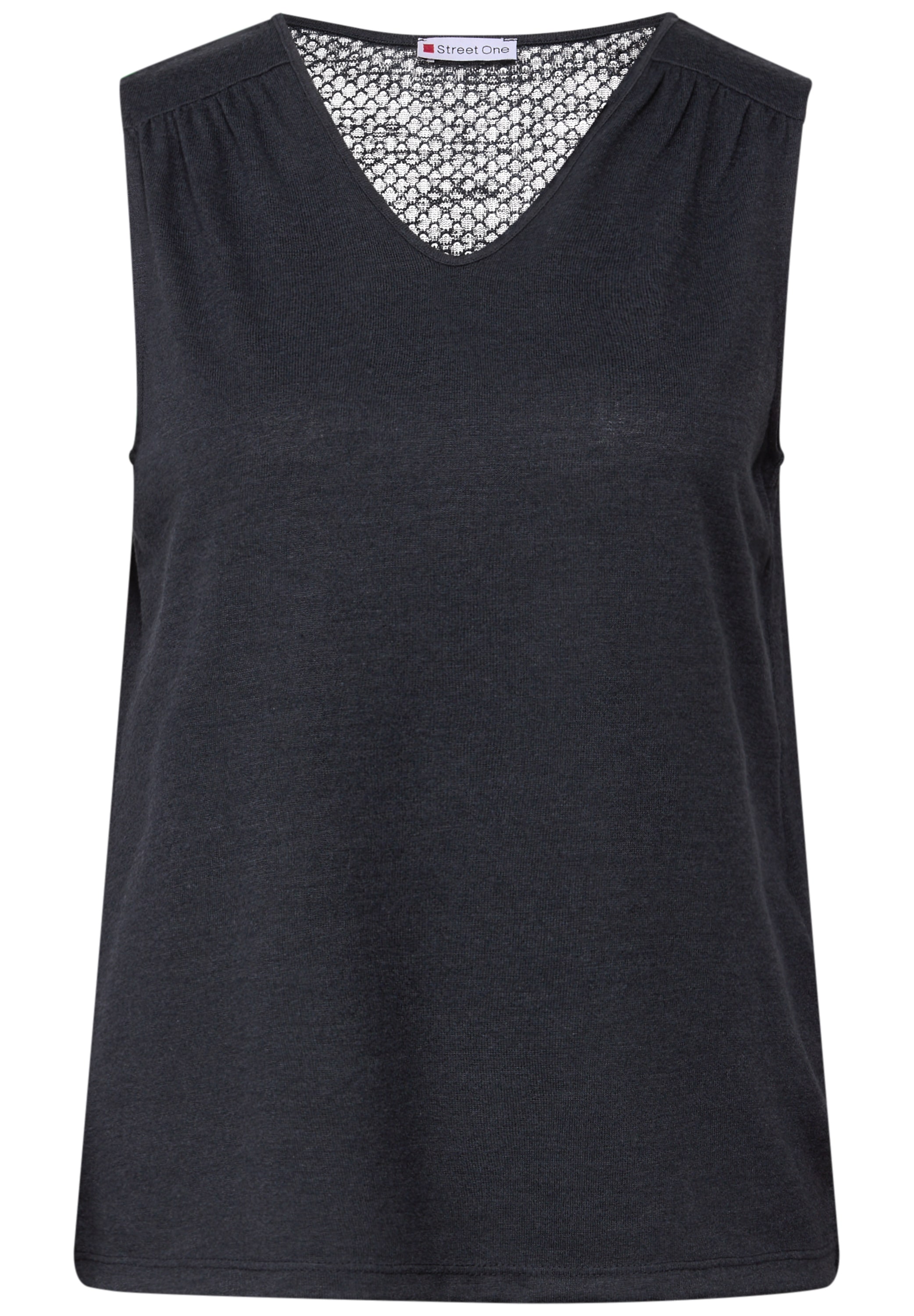 STREET ONE Tanktop, mit V-Ausschnitt
