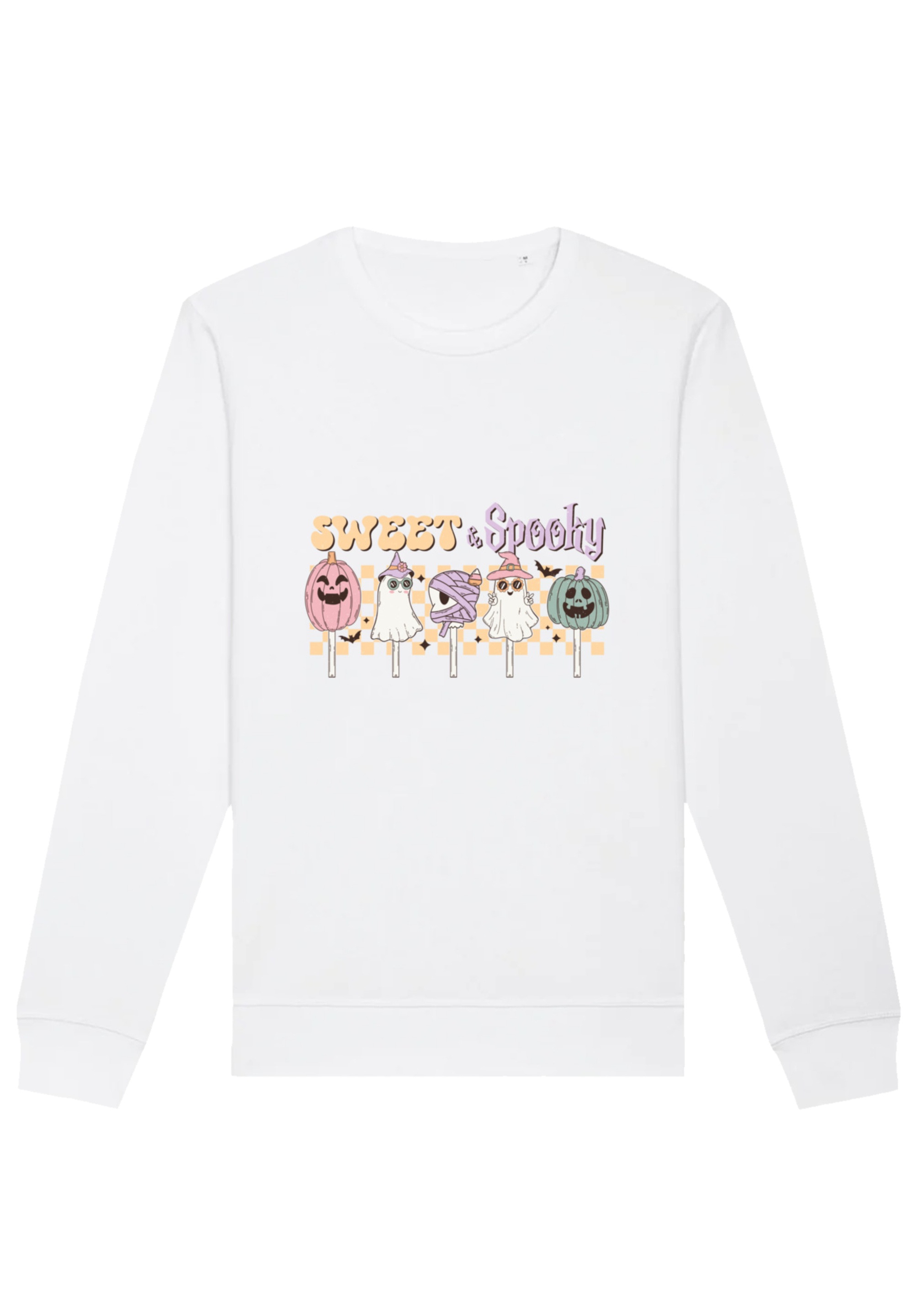 F4NT4STIC Sweatshirt "Retro Halloween Sweet & Spooky", Premium Qualität günstig online kaufen