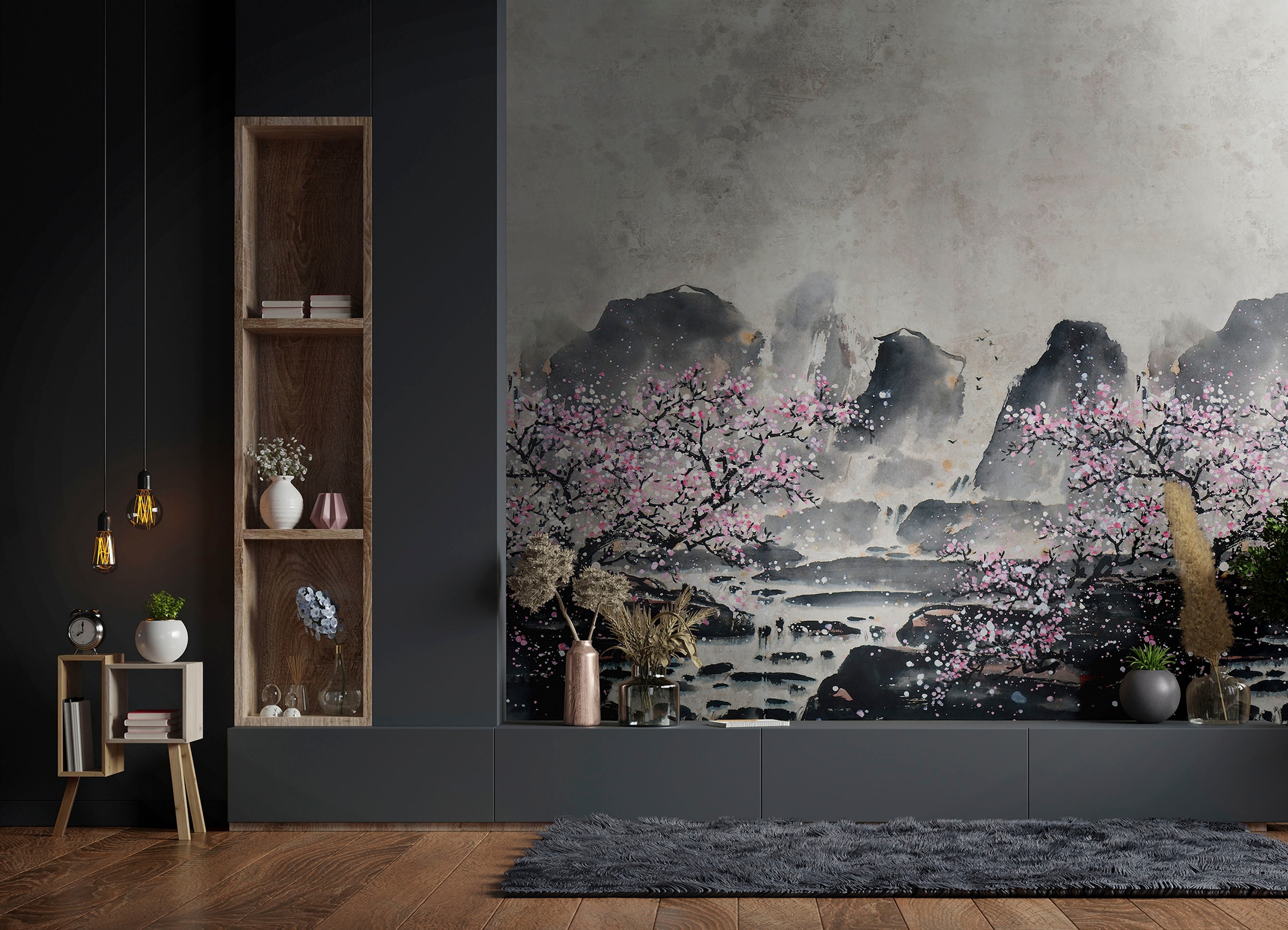Marburg Fototapete »Nanami«, matt, moderne Tapete für Wohnzimmer Schlafzimmer Küche