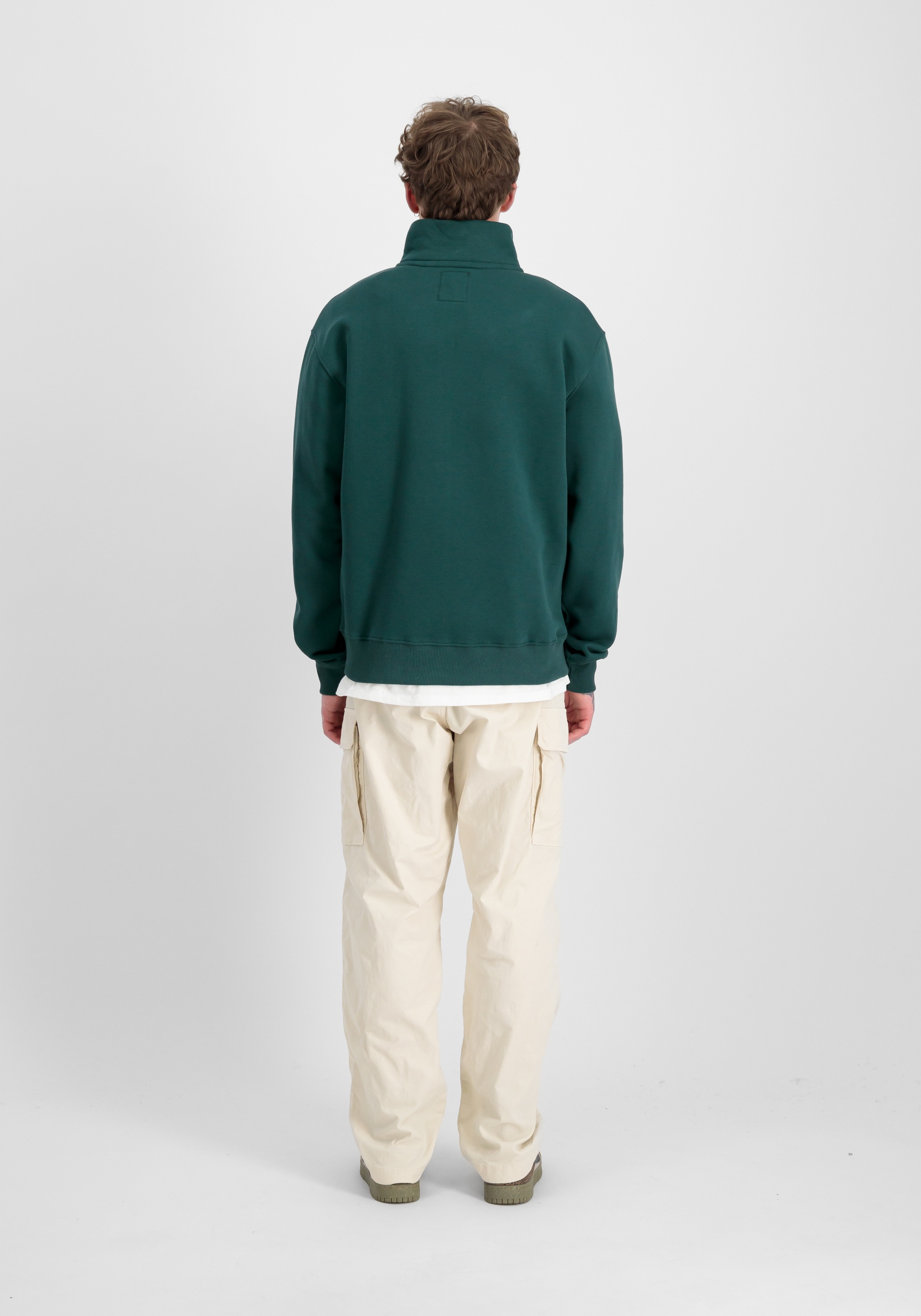 Alpha Industries Sweater "Half Zip Sweatshirt SL" günstig online kaufen