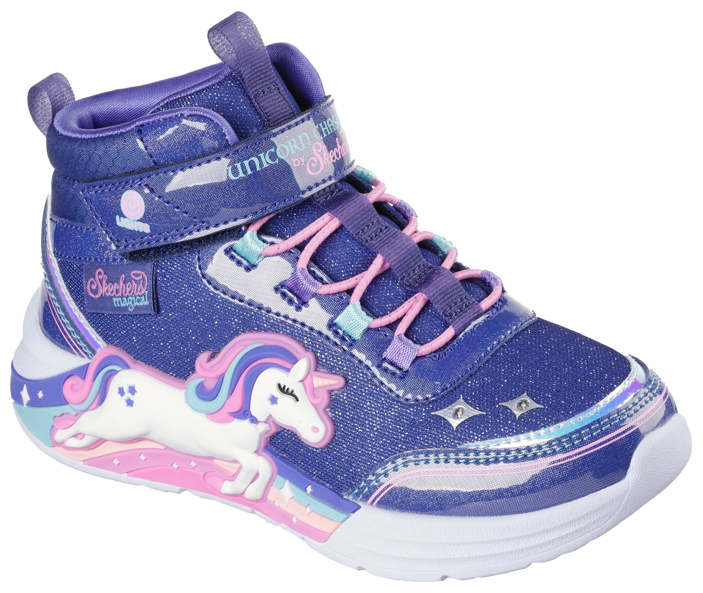 Skechers Sneaker »UNICORN CHASER«, Boots mit Einhorn, Größenschablone zum Download