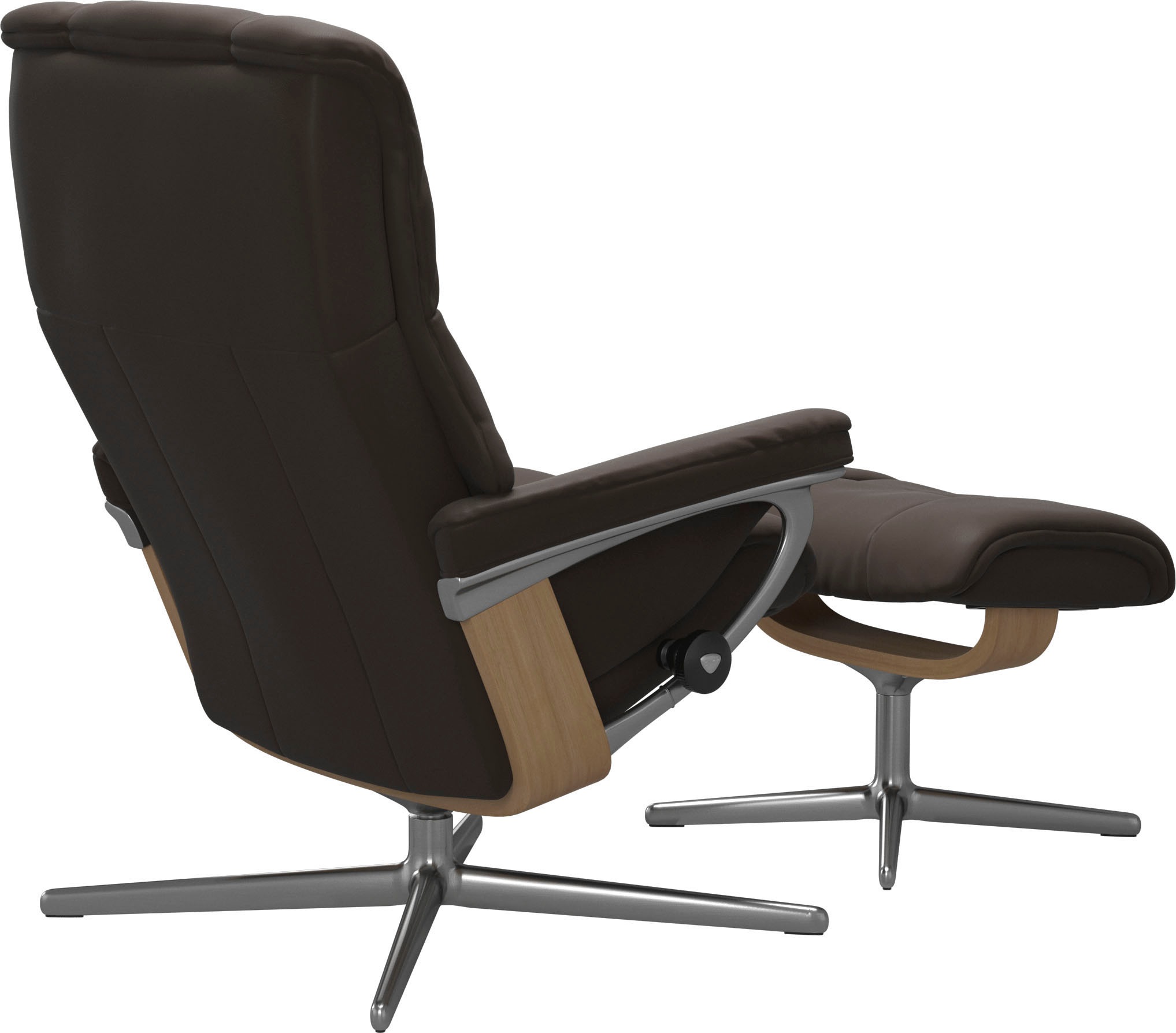 Stressless® Fußhocker »Mayfair«, mit Cross Base, Größe S, M & L, Holzakzent Eiche