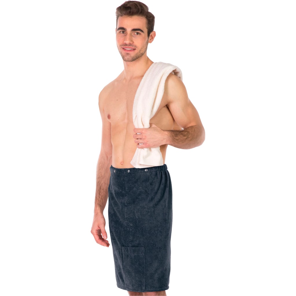 framsohn frottier Sarong »Saunakilt Herren«