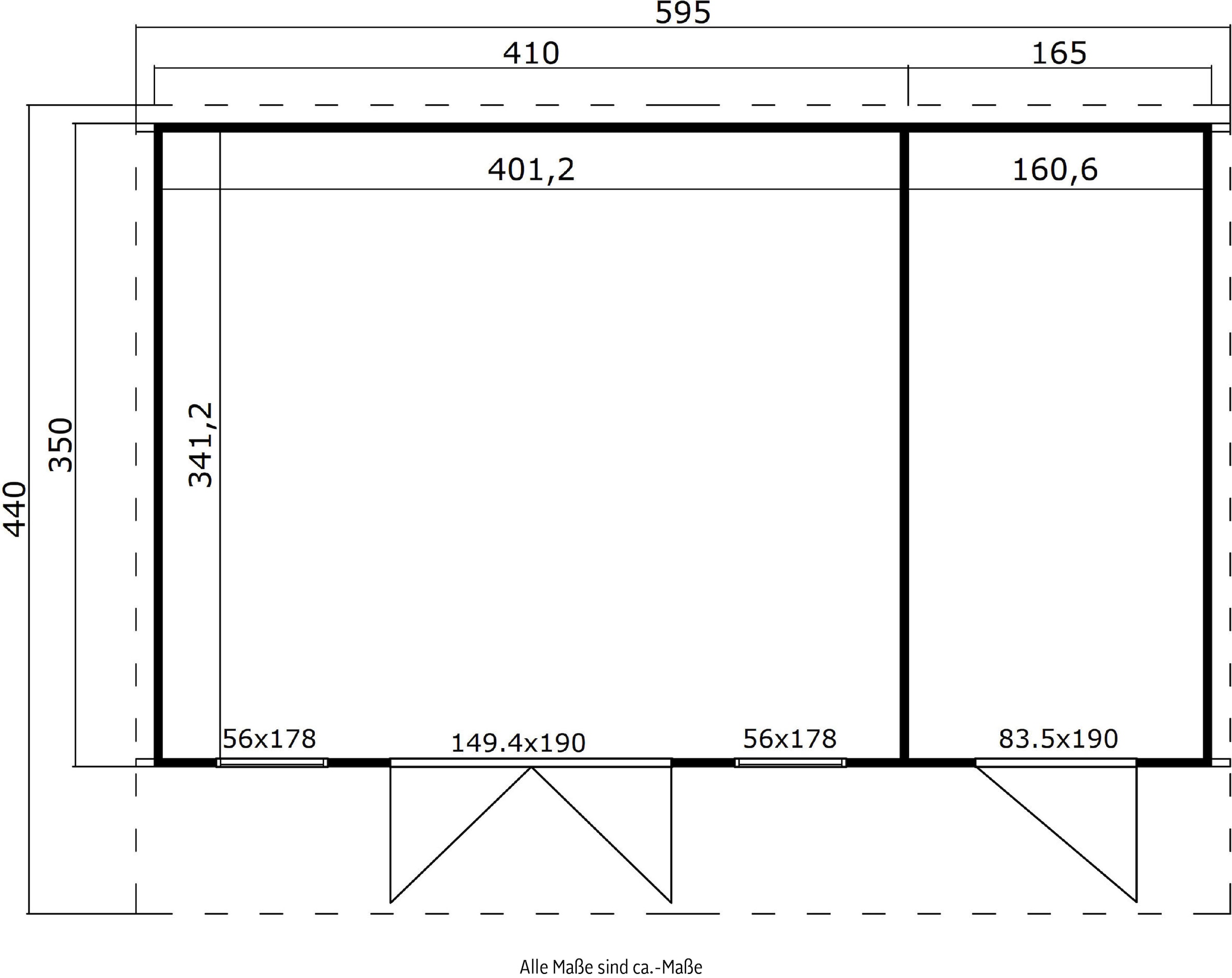 LASITA MAJA Gartenhaus »SICILY«
