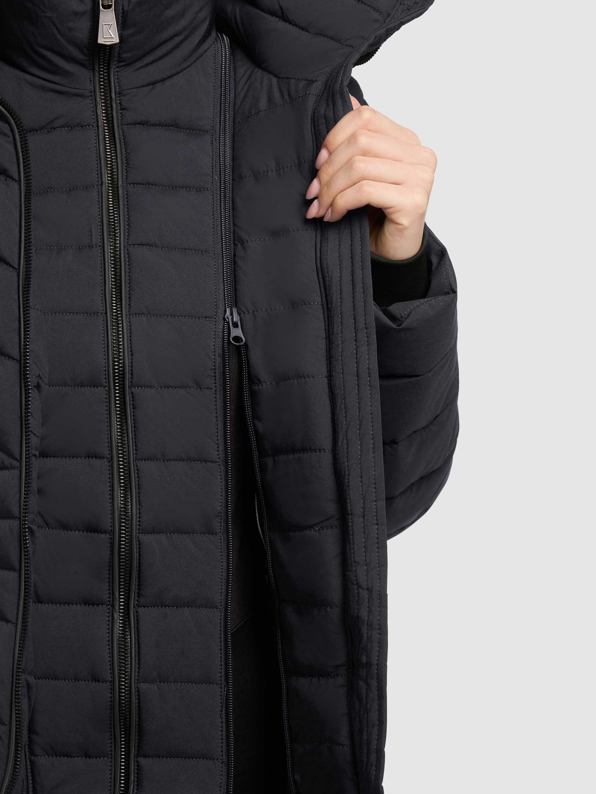 khujo Steppjacke »DALETT - 2IN1« mit Kapuze