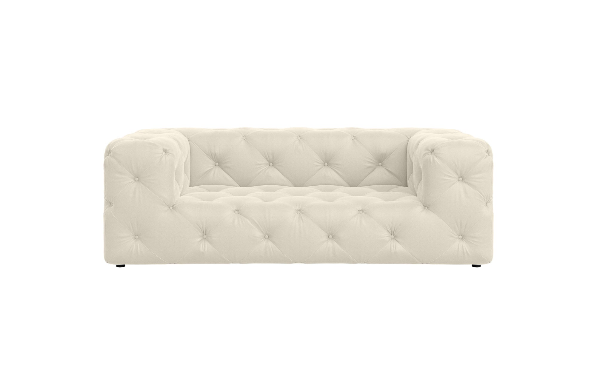 Home affaire 2-Sitzer "FOLLINA" 2-Sitzer Sofa mit klassischer Chesterfield- günstig online kaufen