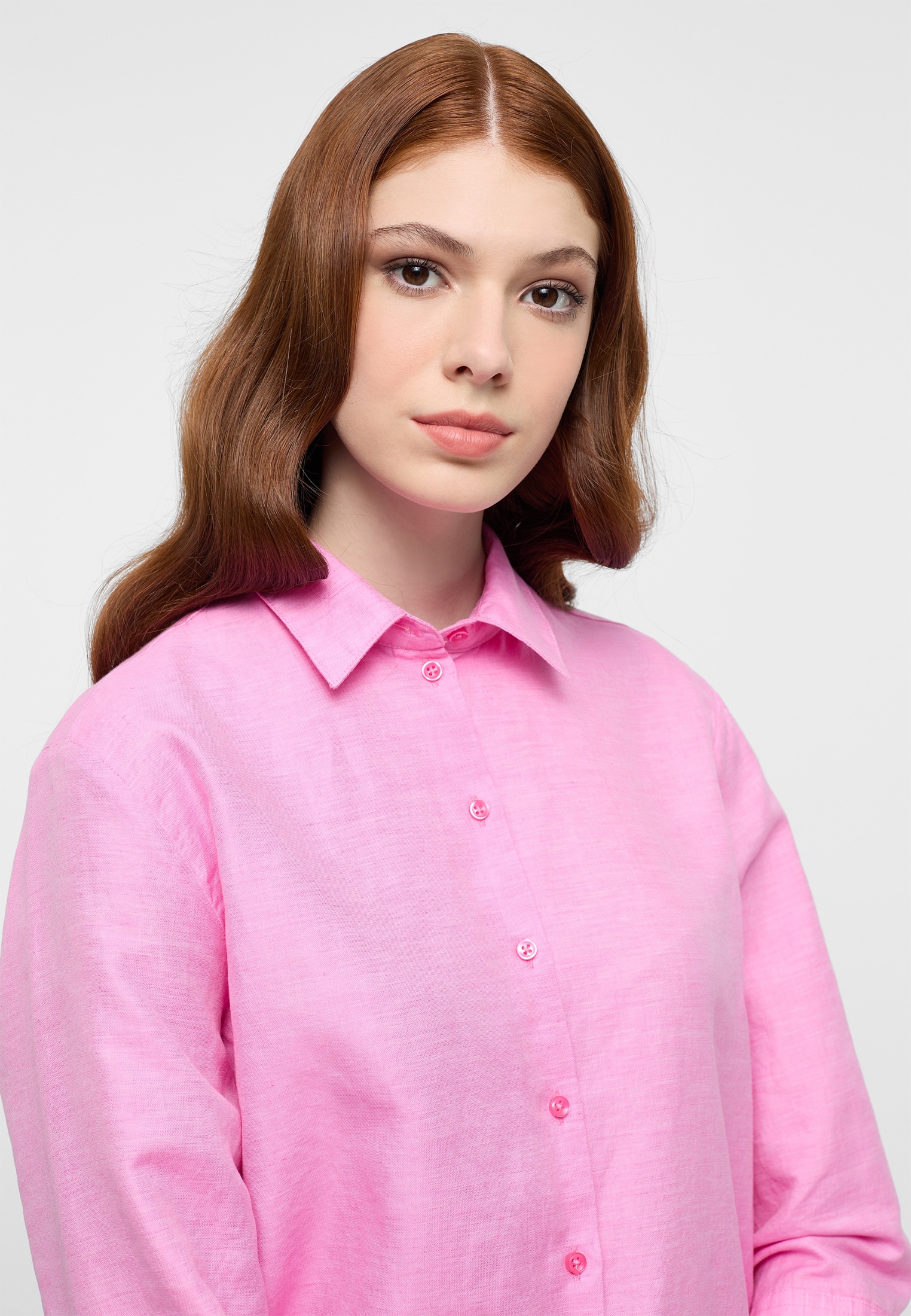 Eterna Hemdbluse »LOOSE FIT«, EASY IRON (bügelleicht)