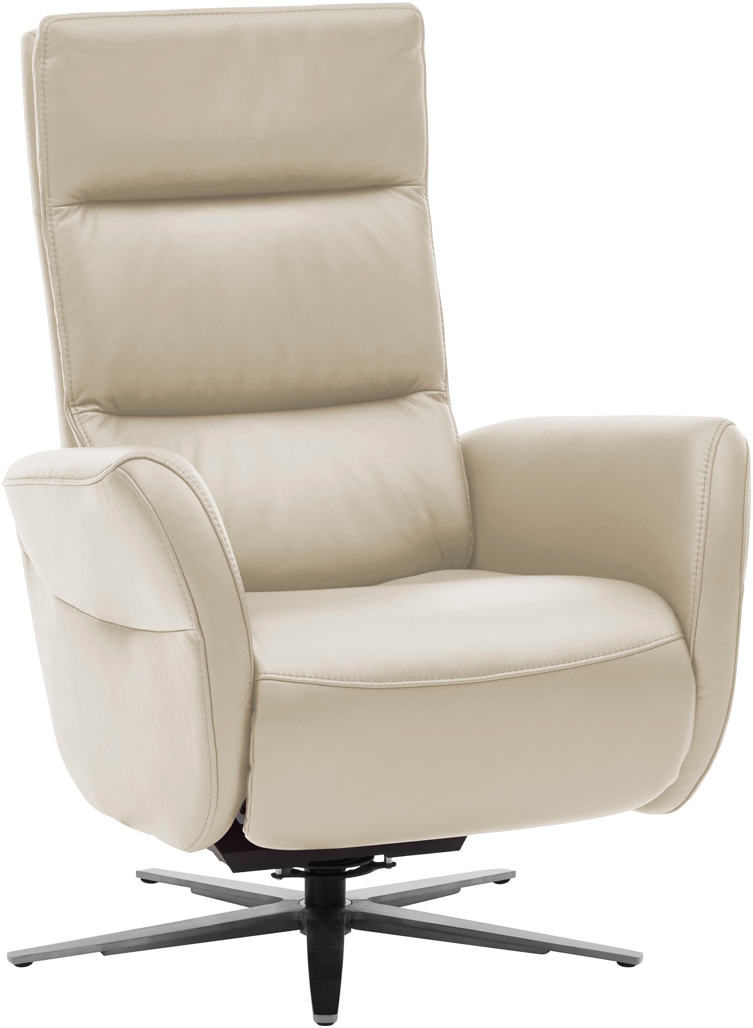 Die PlanBar Relaxsessel "PN-RS20038 mit Metallsternfuß inkl. Relaxfunktion und Kopfverstellung" 1 Stk. tlg. 360 drehbar, mit Gasdruckverstellung