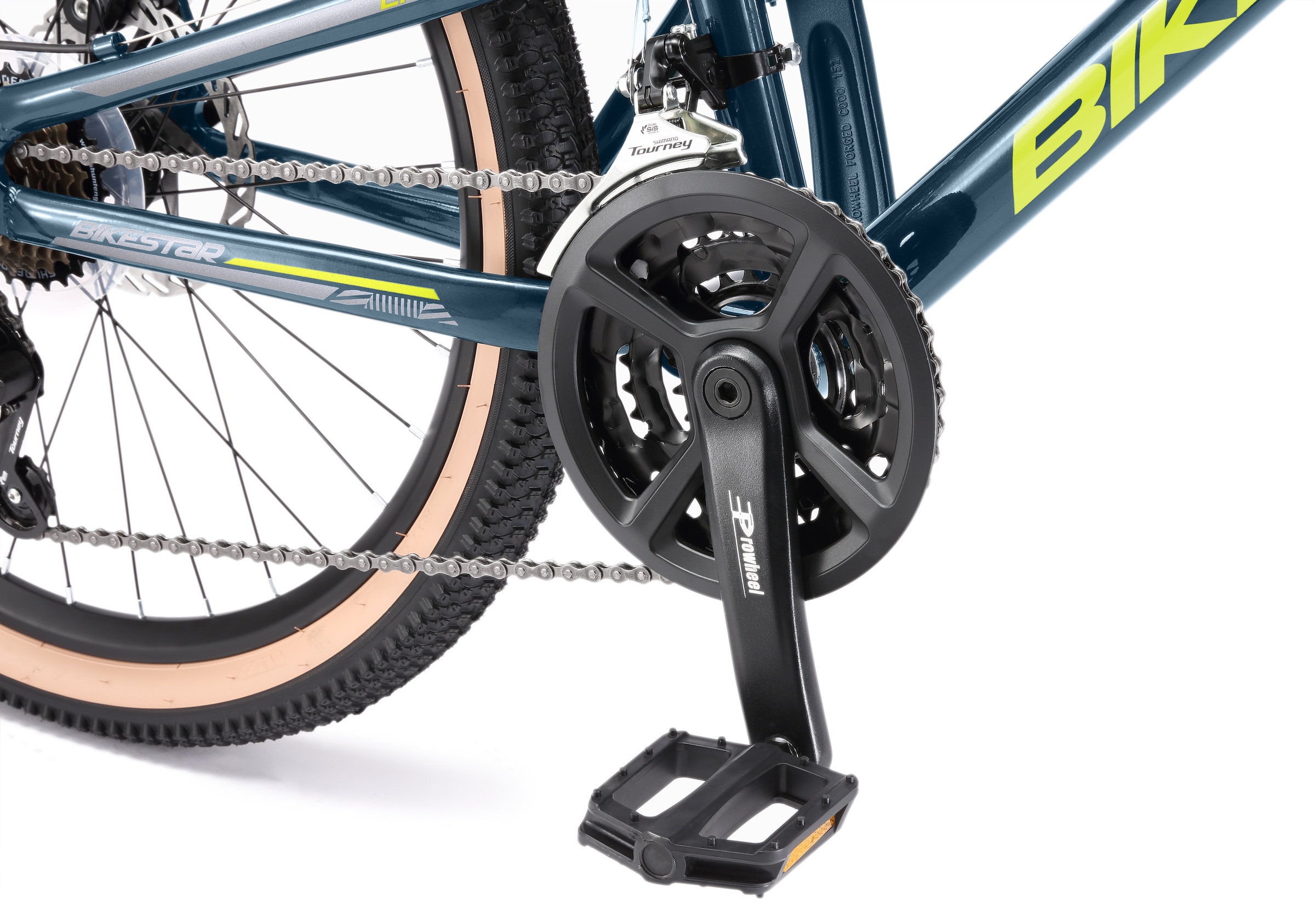 Bikestar Jugendfahrrad 21 Gang Shimano RD-TY21 Schaltwerk Kettenschaltung