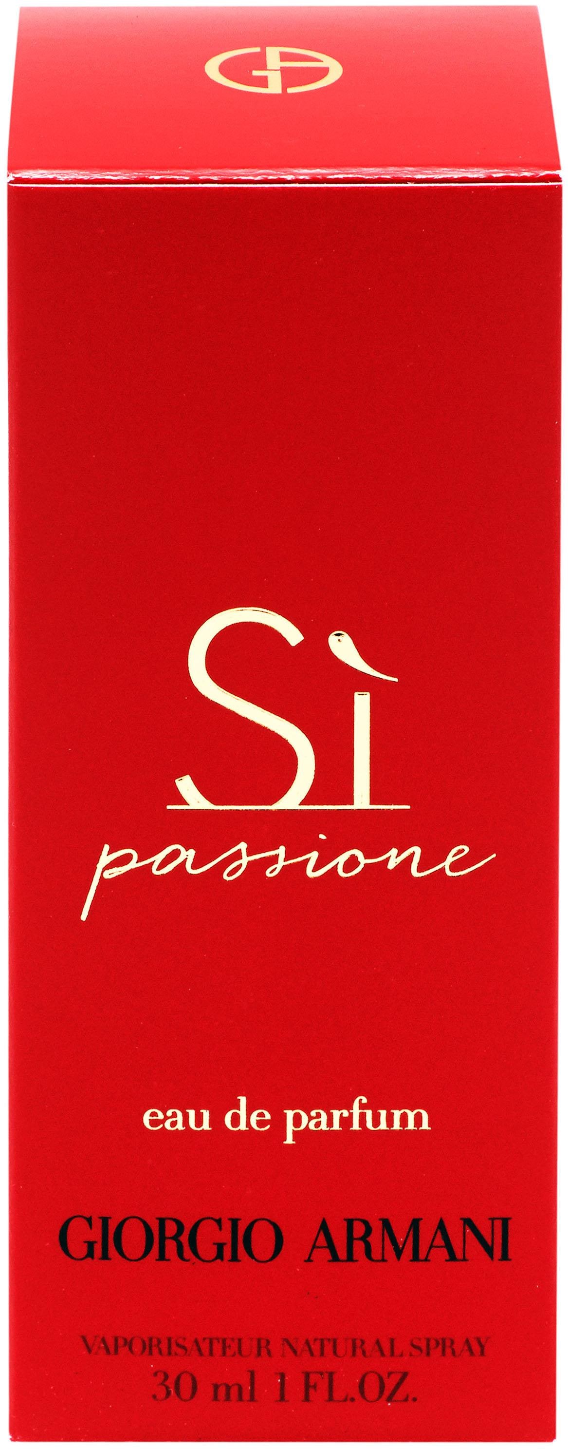 Giorgio Armani Eau de Parfum »Si Passione«, mit blumiger Herznote