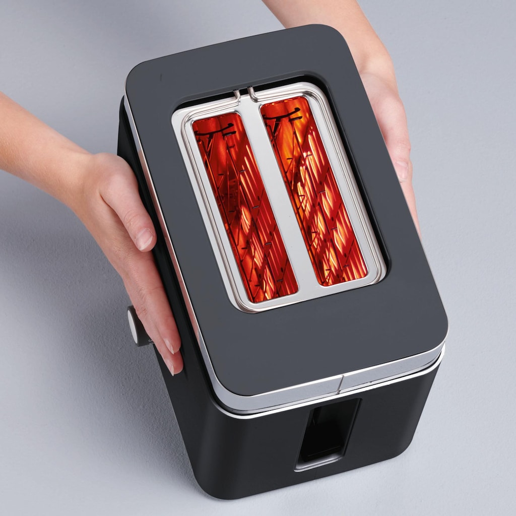 Graef Toaster »TO 62«, 2 kurze Schlitze, für 2 Scheiben, 888 W